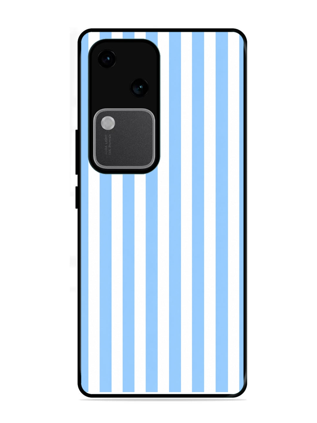 Vivo V30 5G Vertical Stripes Sky Blue