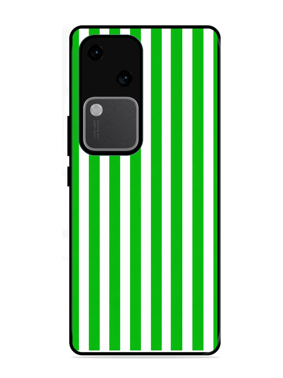 Vivo V30 5G Vertical Stripes Vivid Green