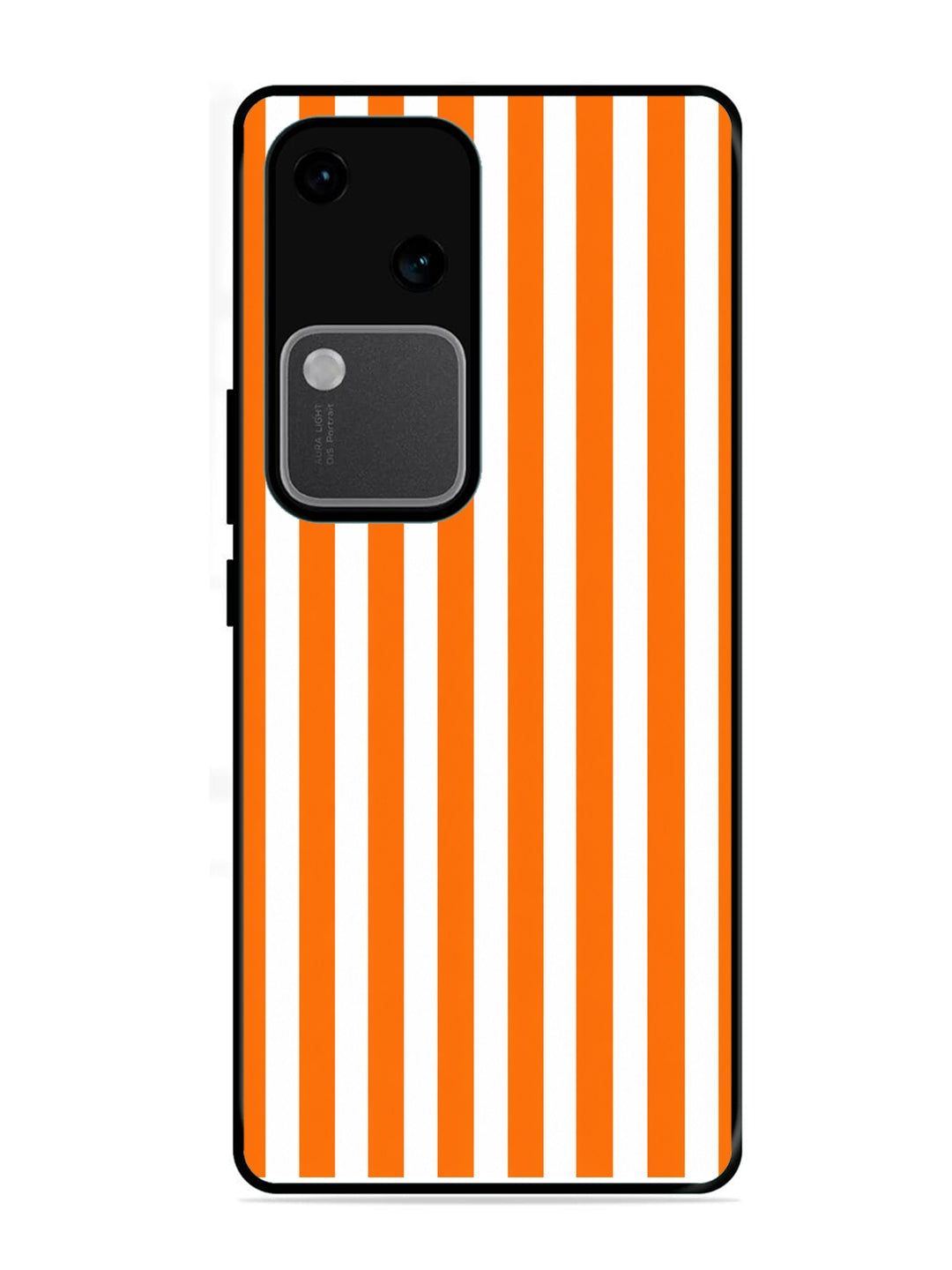 Vivo V30 5G Vertical Stripes Vivid Orange