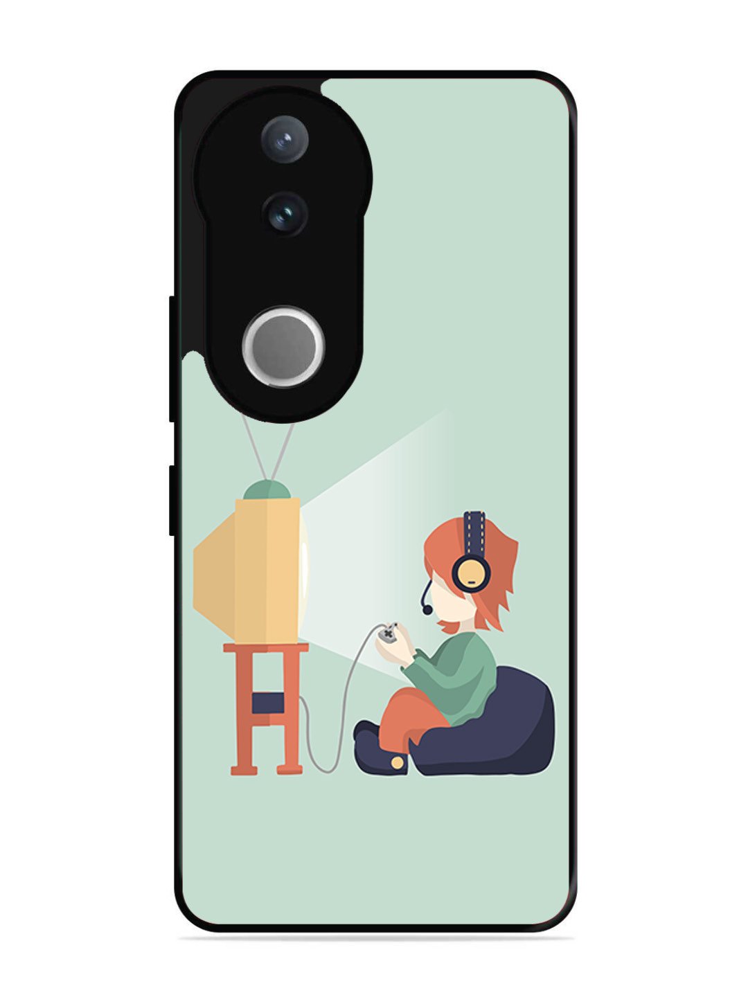 Vivo V50 Kid Playing Game