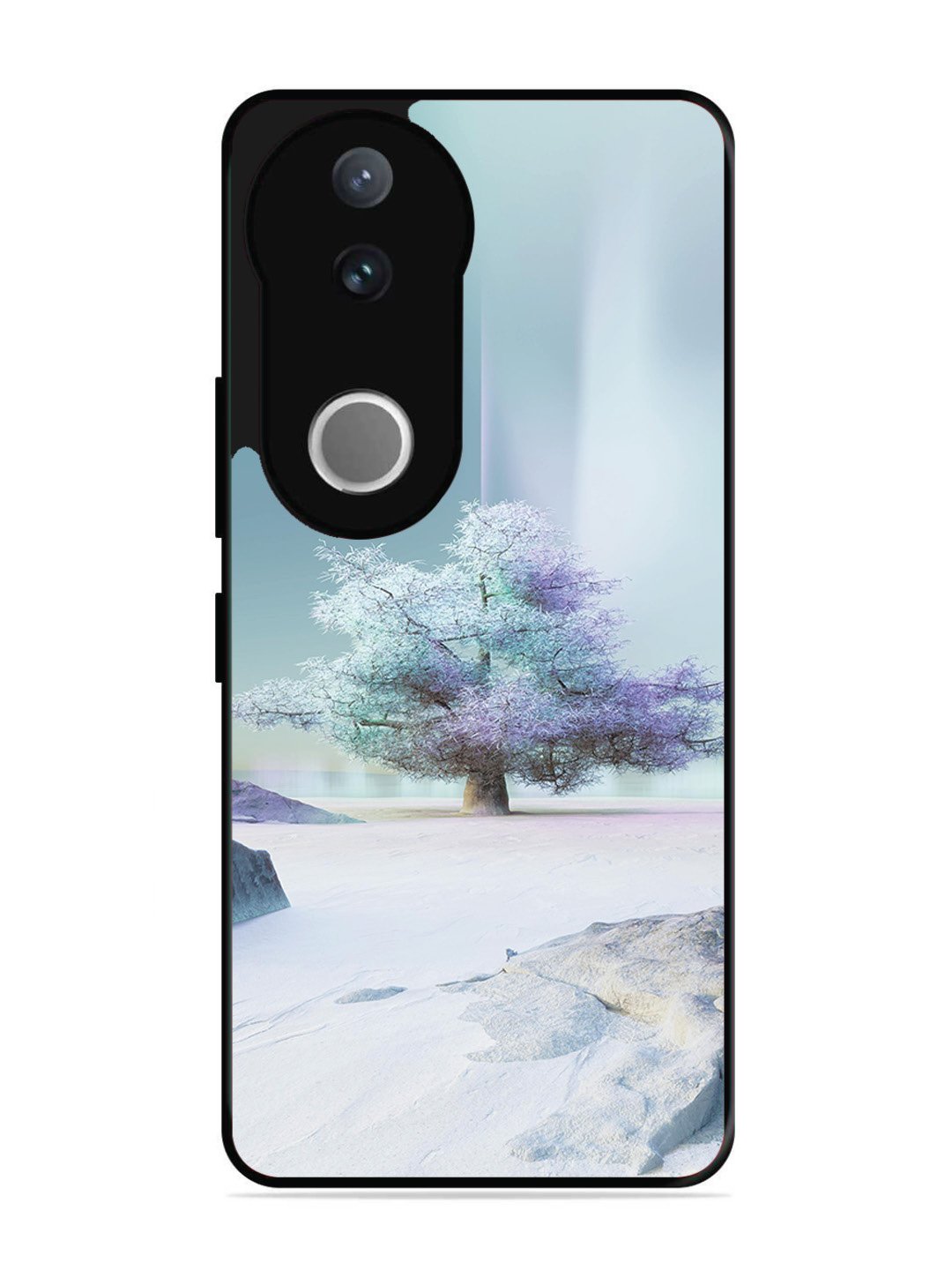 Vivo V50 Tree on lceland