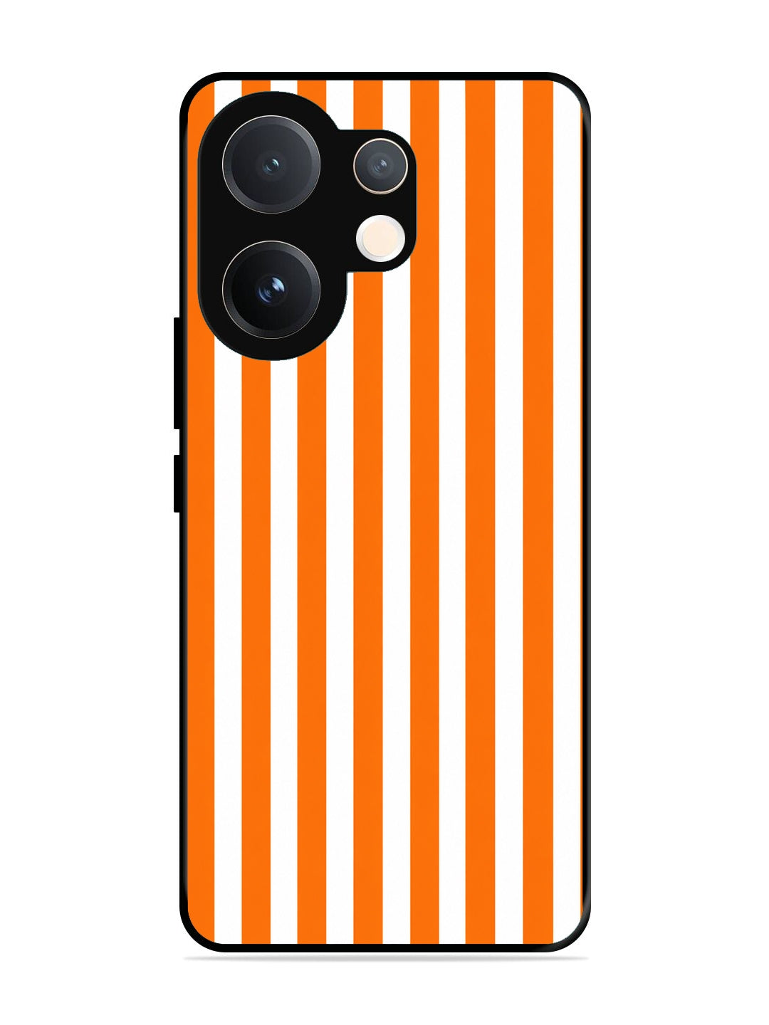 Vivo V60 Vertical Stripes Vivid Orange