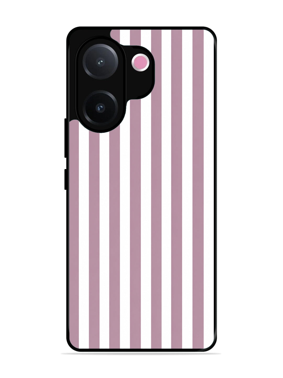 Vivo V60e Vertical Stripes Dusty Mauve