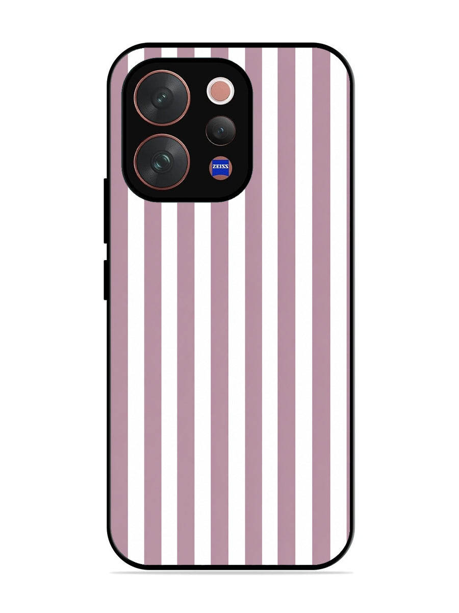 Vivo V70 5G Vertical Stripes Dusty Mauve