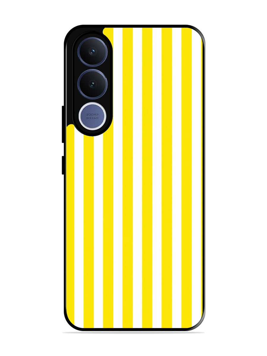 Vivo V70 fe Vertical Stripes Bright Yellow