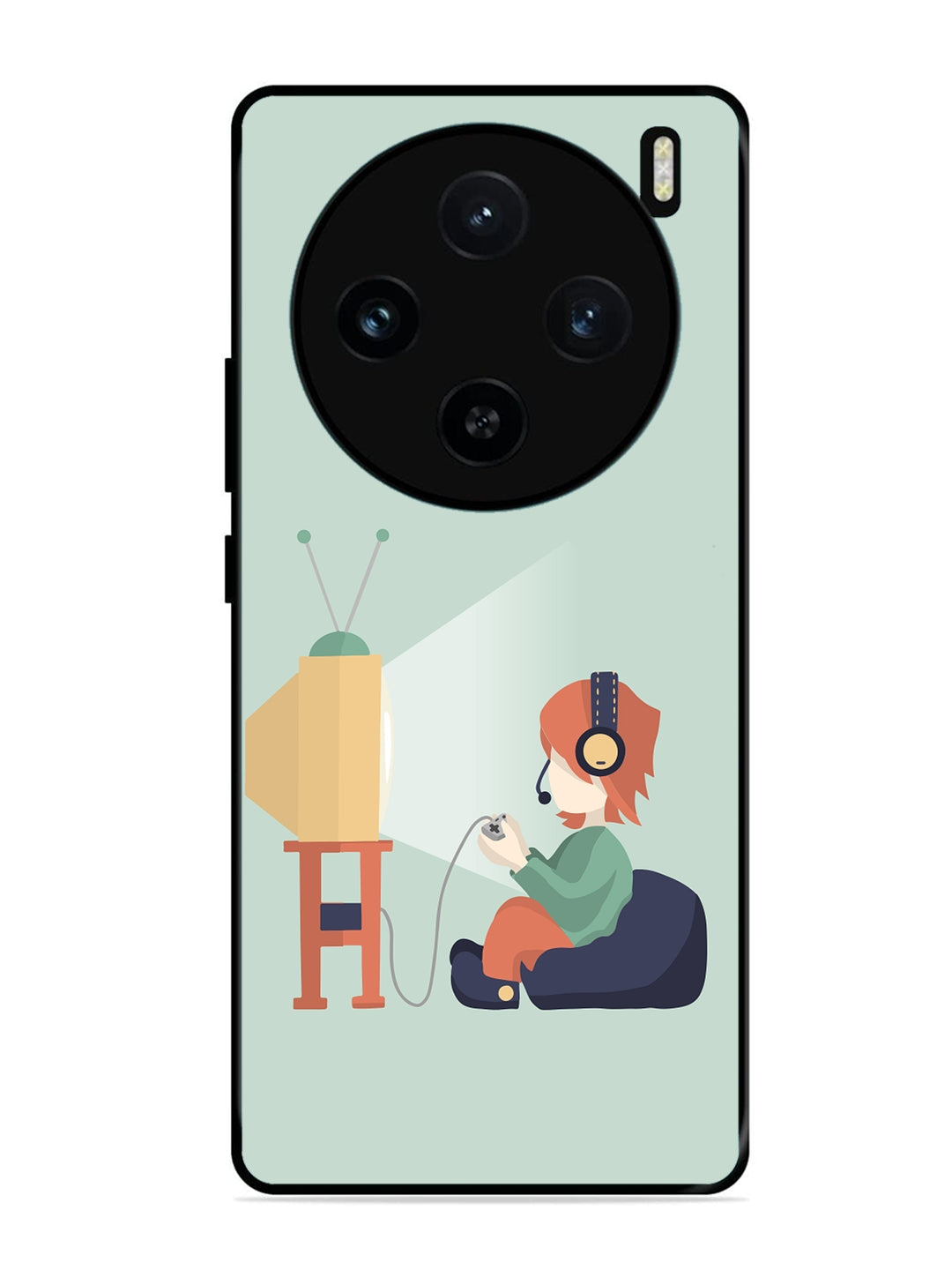 Vivo X100 5G Kid Playing Game