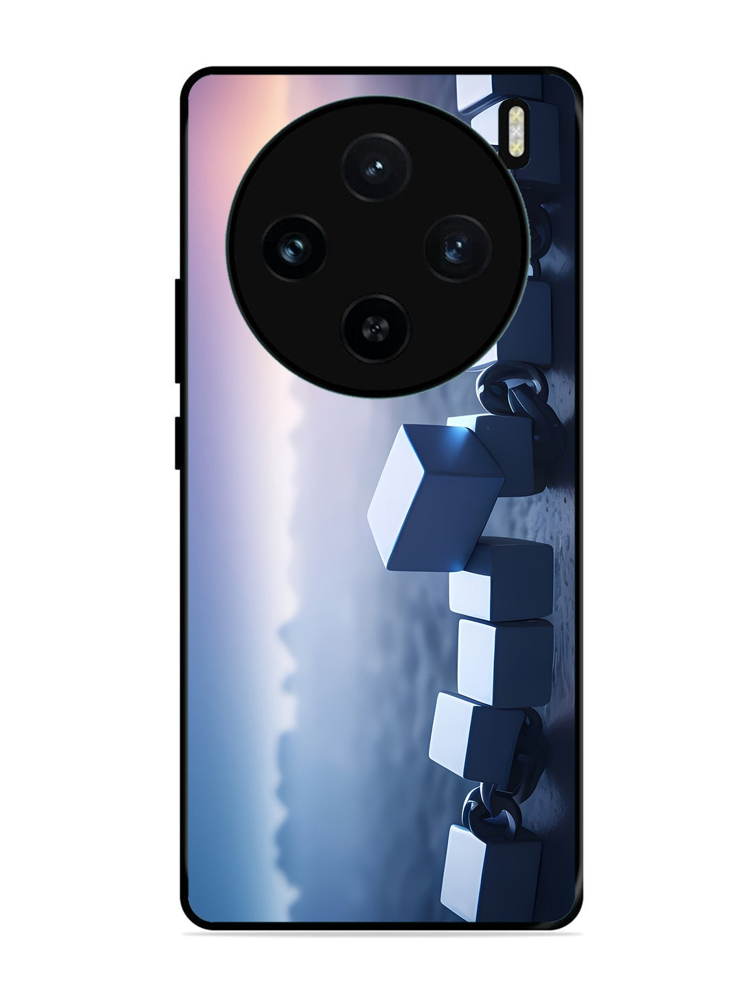 Vivo X100 5G Minimalist Blockchain Cube Chain