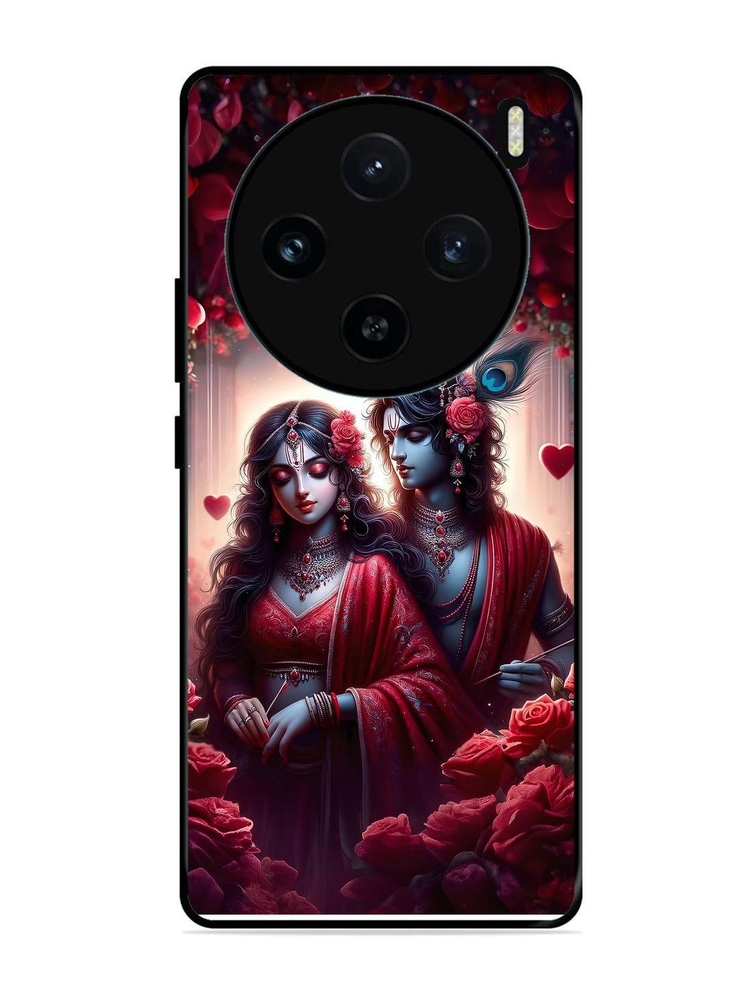 Vivo X100 5G Couples in Red theme like Radha Krishna