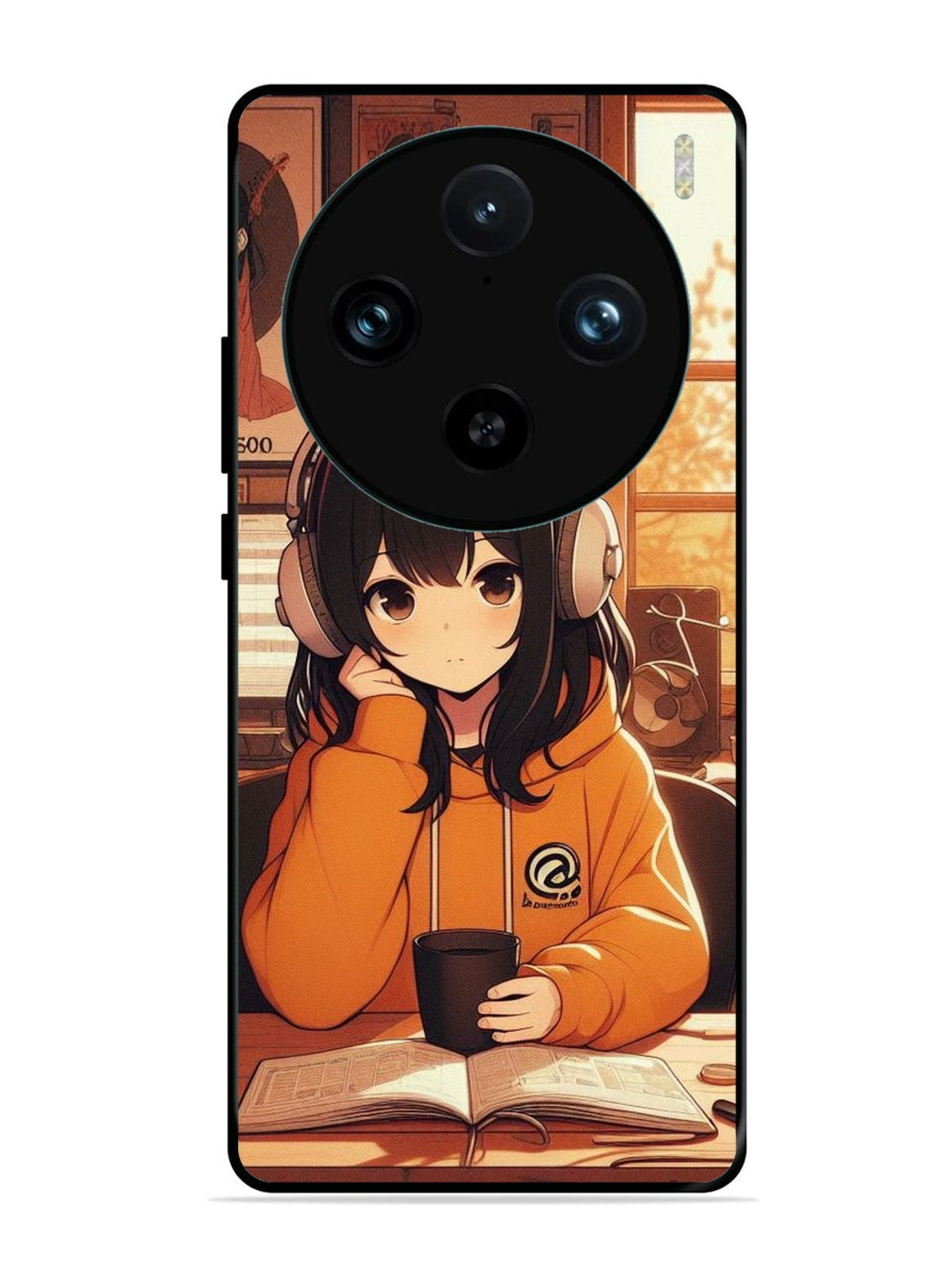 Vivo X100 Pro Cute Girl listening Music