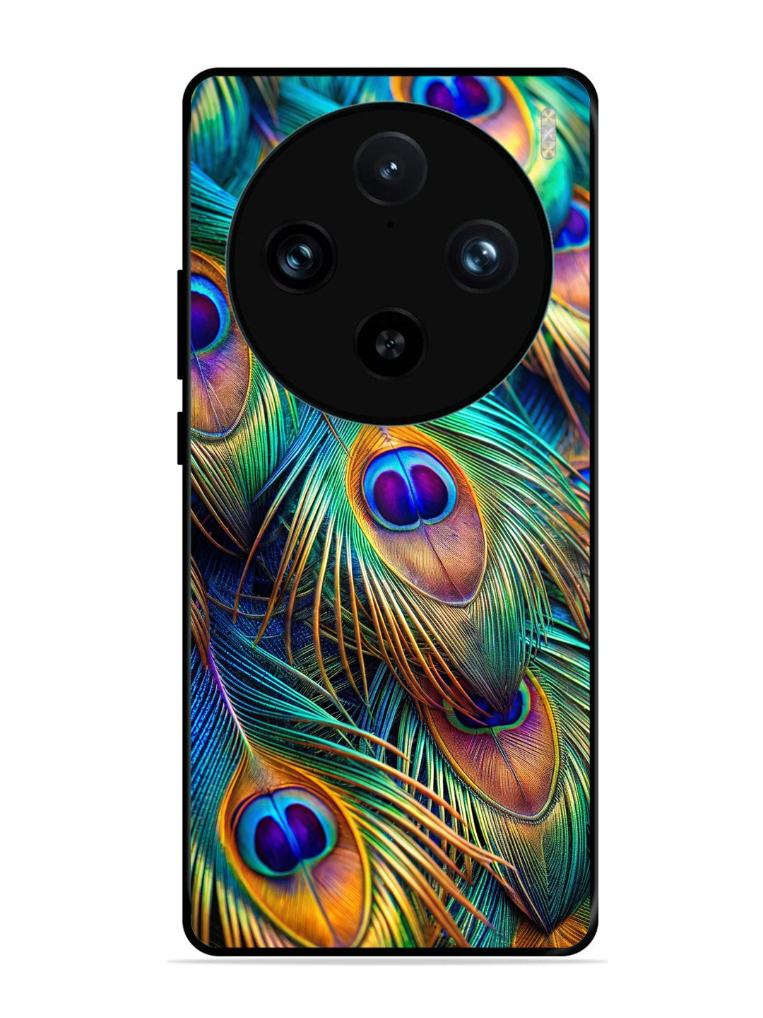 Vivo X100 Pro peacock feather