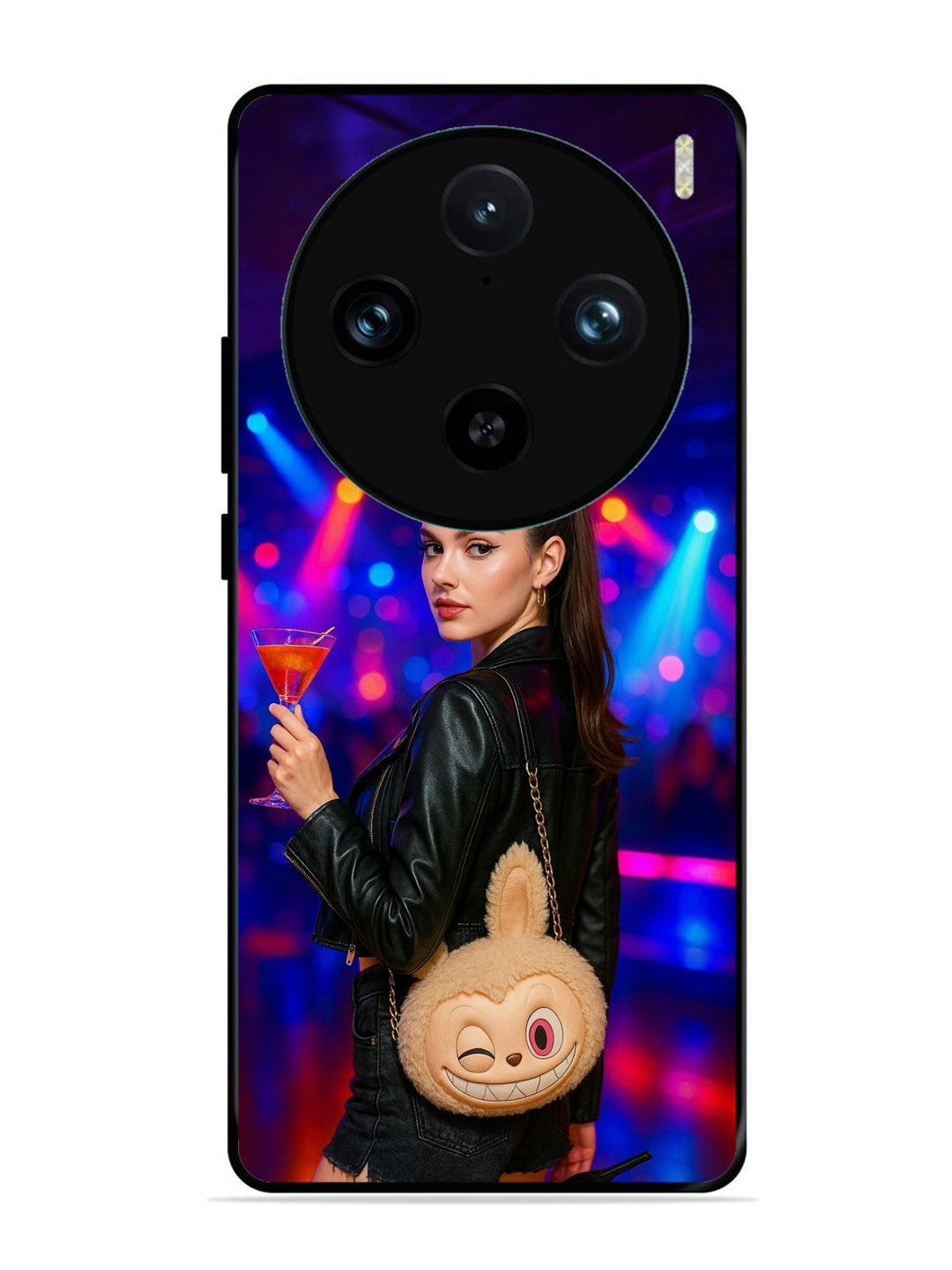 Vivo X100 Pro Girl with Labubu Purs