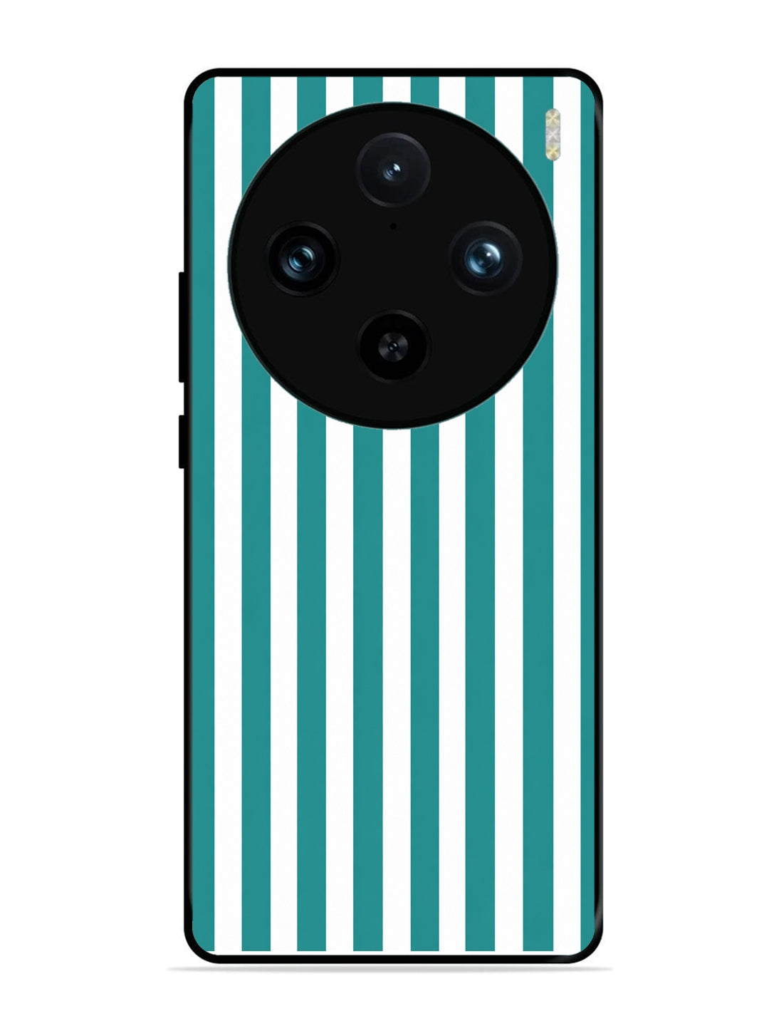 Vivo X100 Pro Vertical Stripes Teal Grean