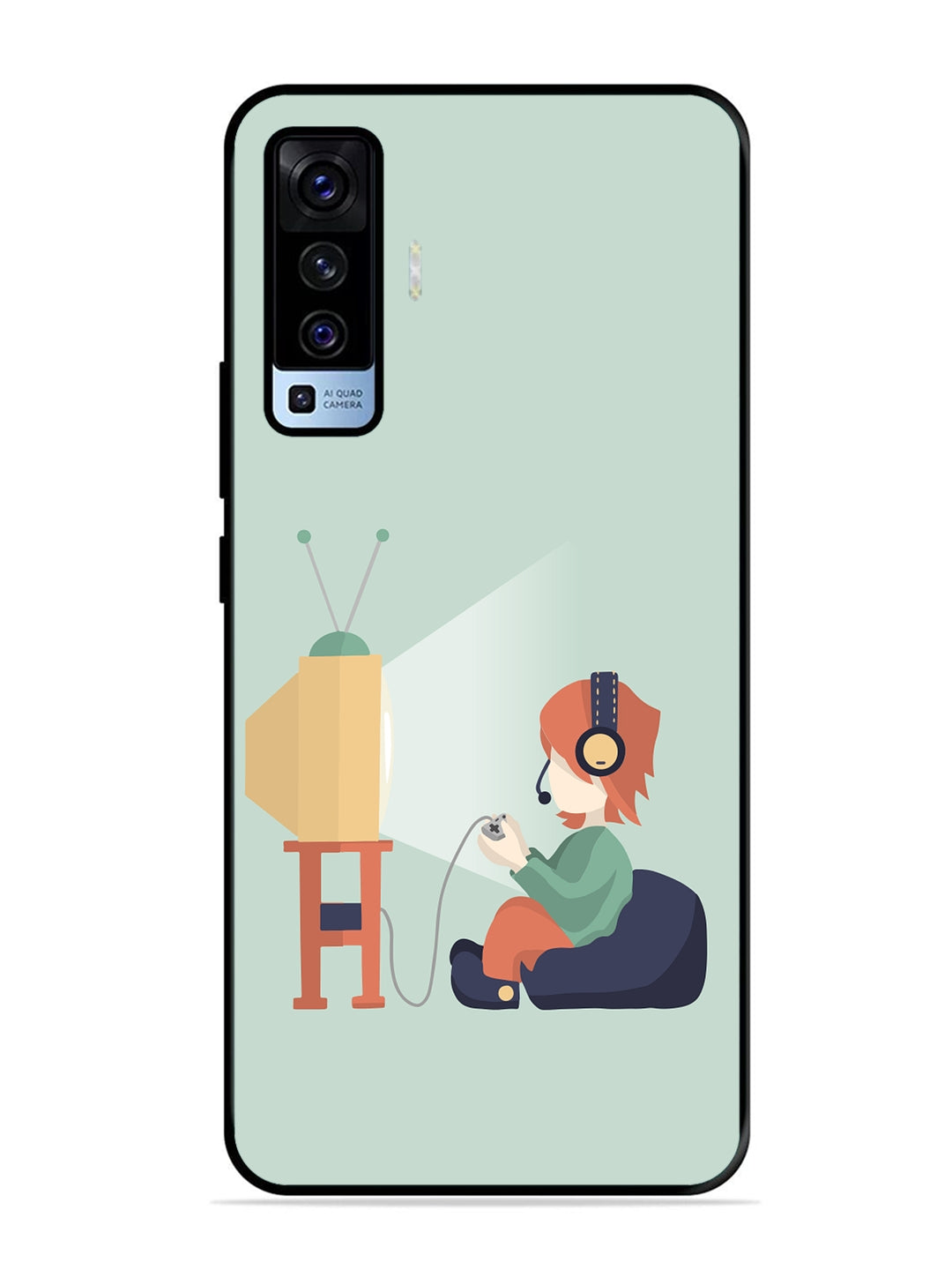 Vivo X50 Kid Playing Game