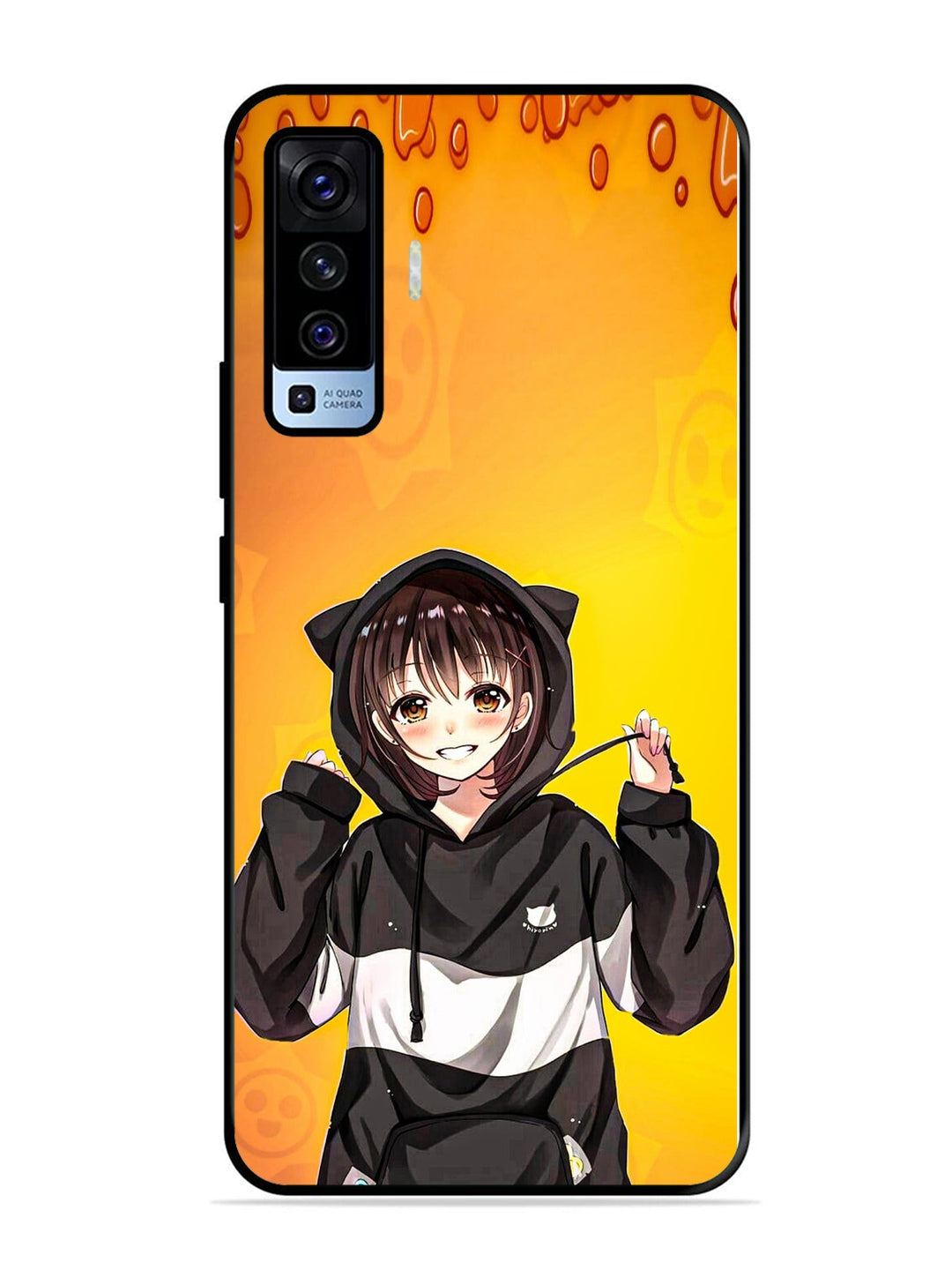 Vivo X50 Anime Bad Girl