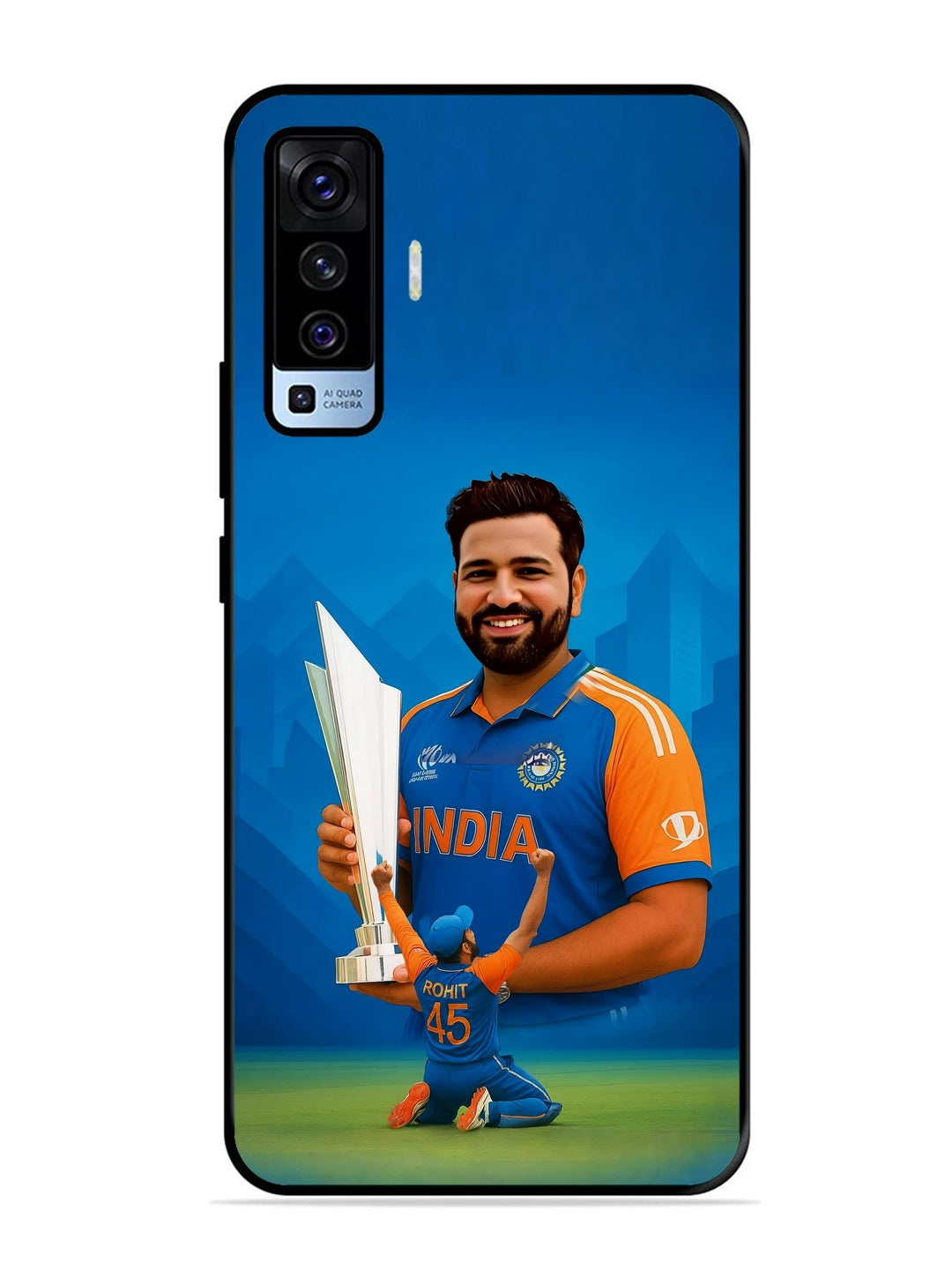 Vivo X50 Rohit Sharma Cricketer