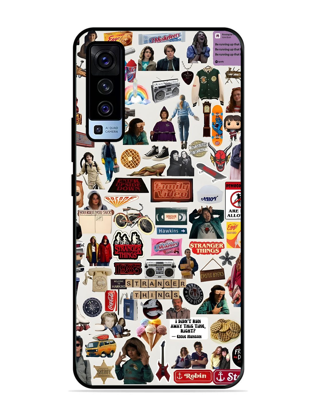 Vivo X50 Stranger Things Sticker 1