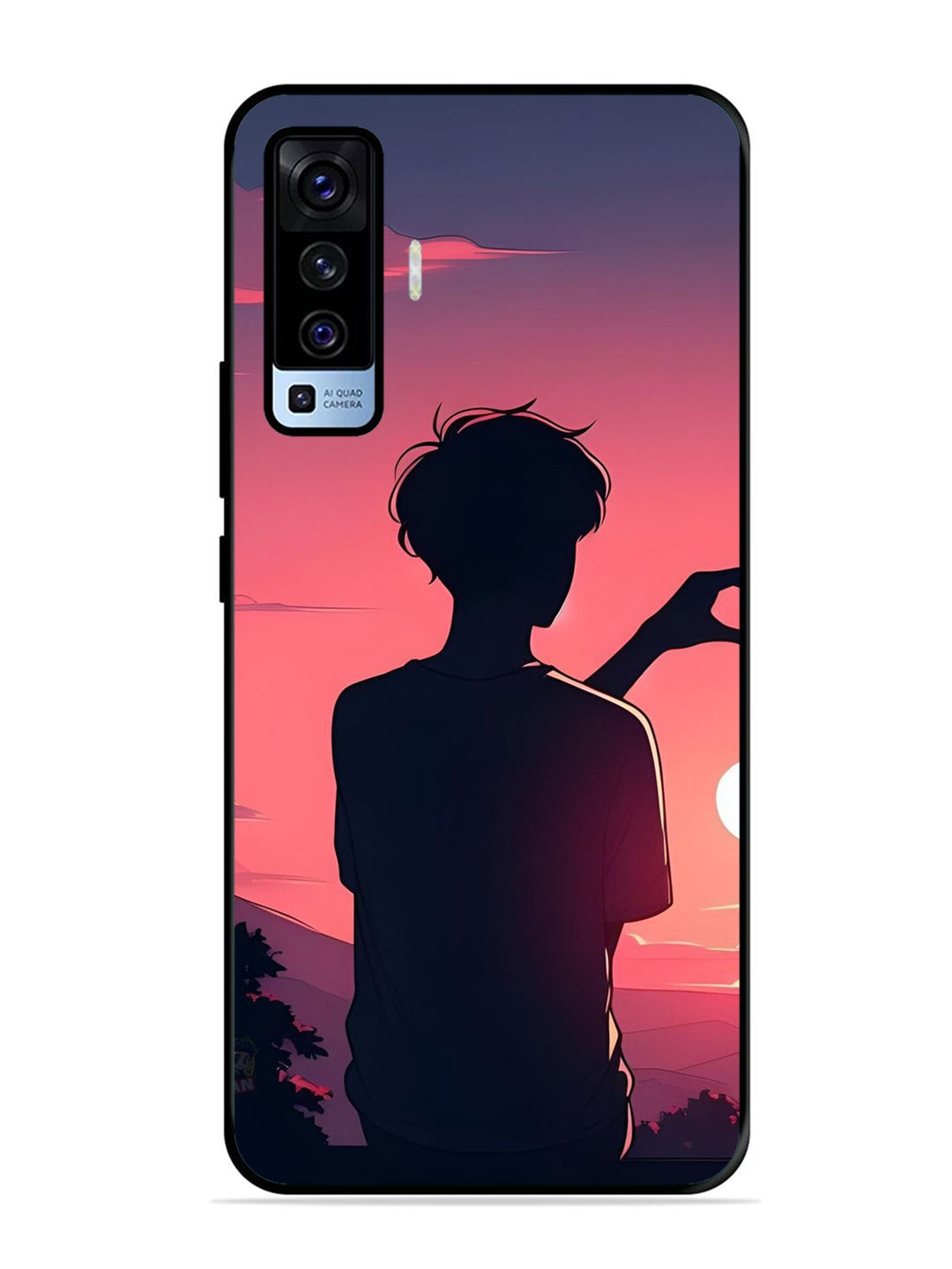 Vivo X50 Love Heart with Hand Boy
