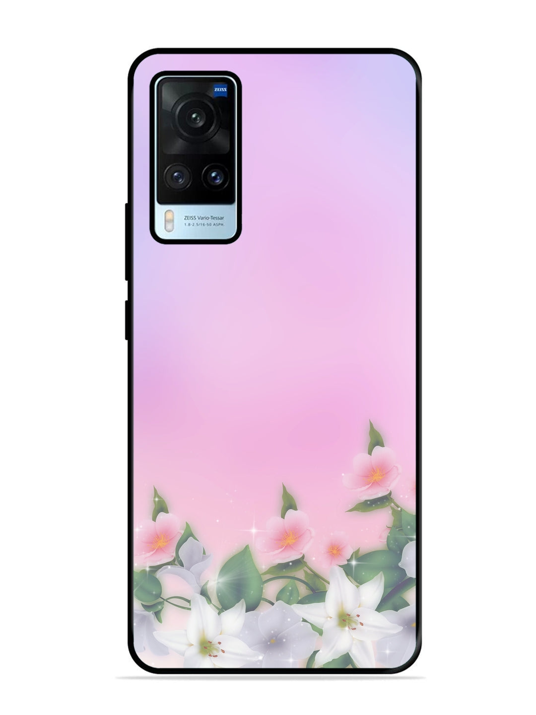 Vivo X60 Pink Floral Elegance