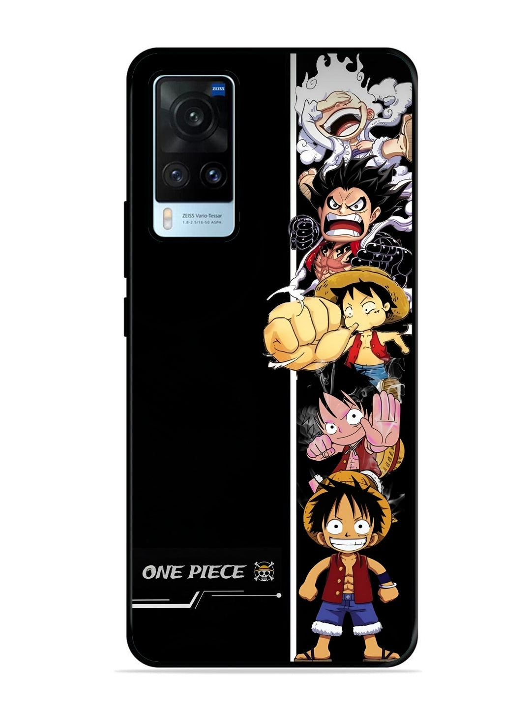 Vivo X60 Luffy Evolution Gear 5 Anime Art