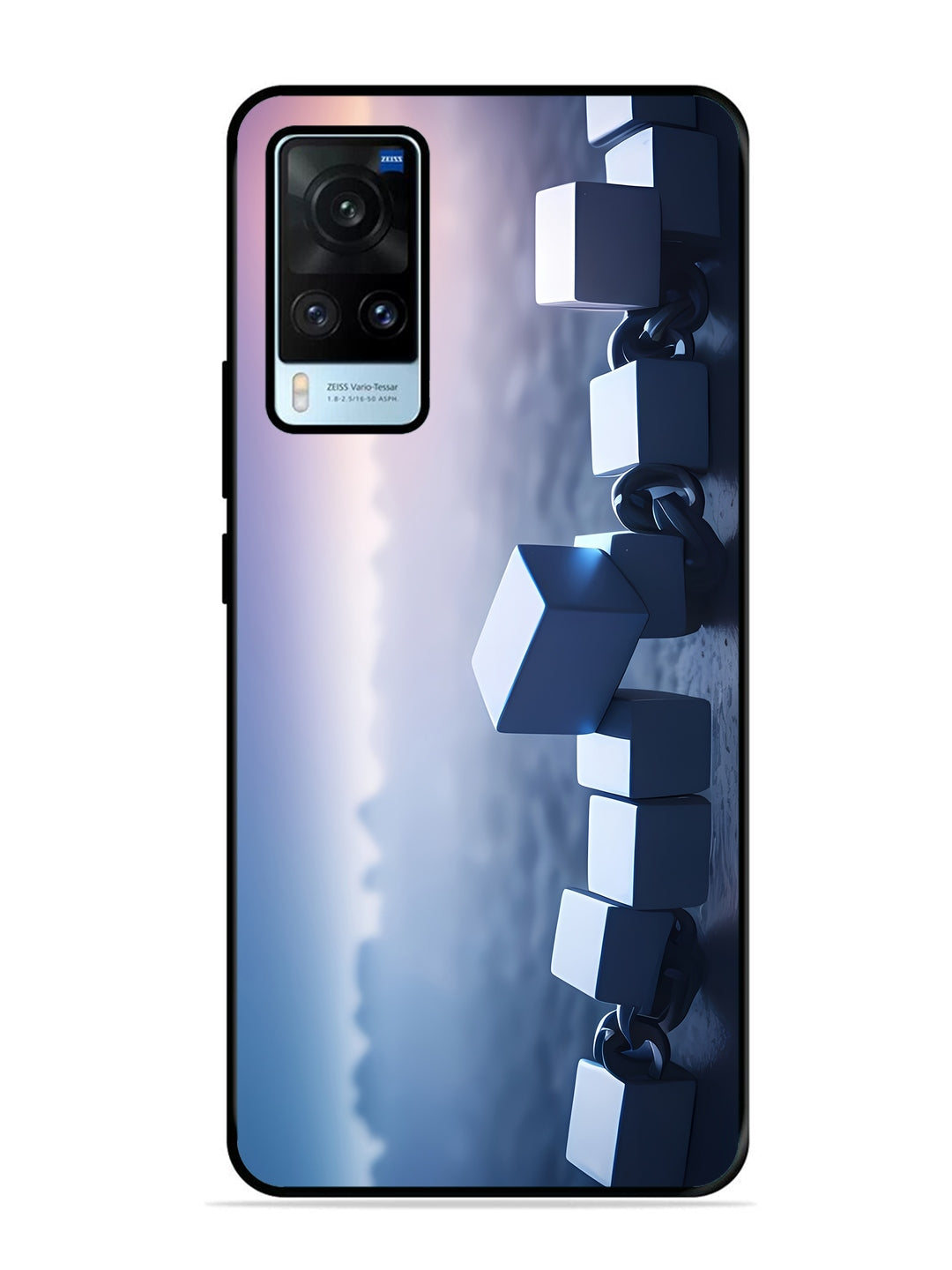 Vivo X60 Minimalist Blockchain Cube Chain