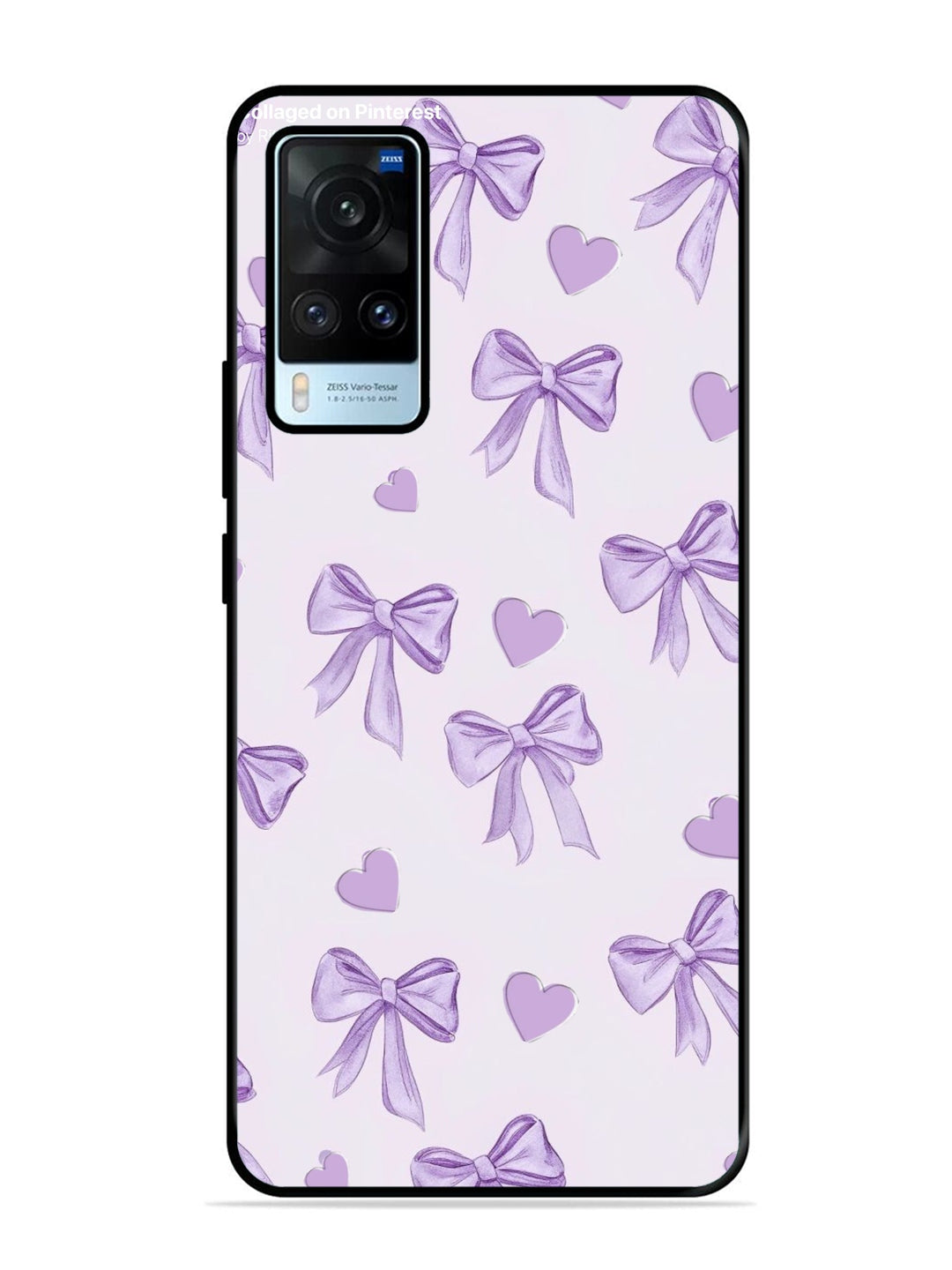 Vivo X60 Bow Tie, Purple Hair Band