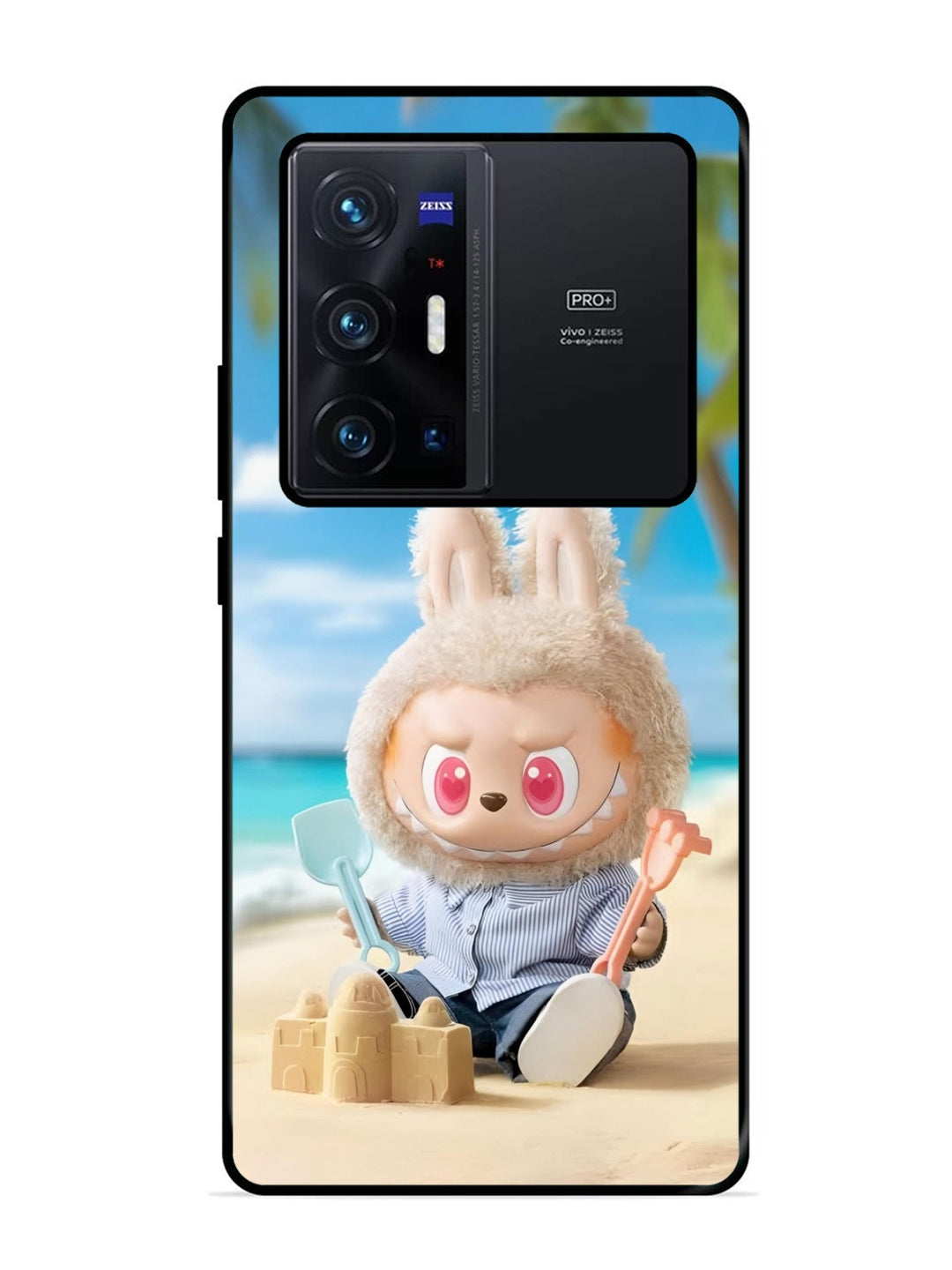 Vivo X70 Pro Plus Labubu at the Beach