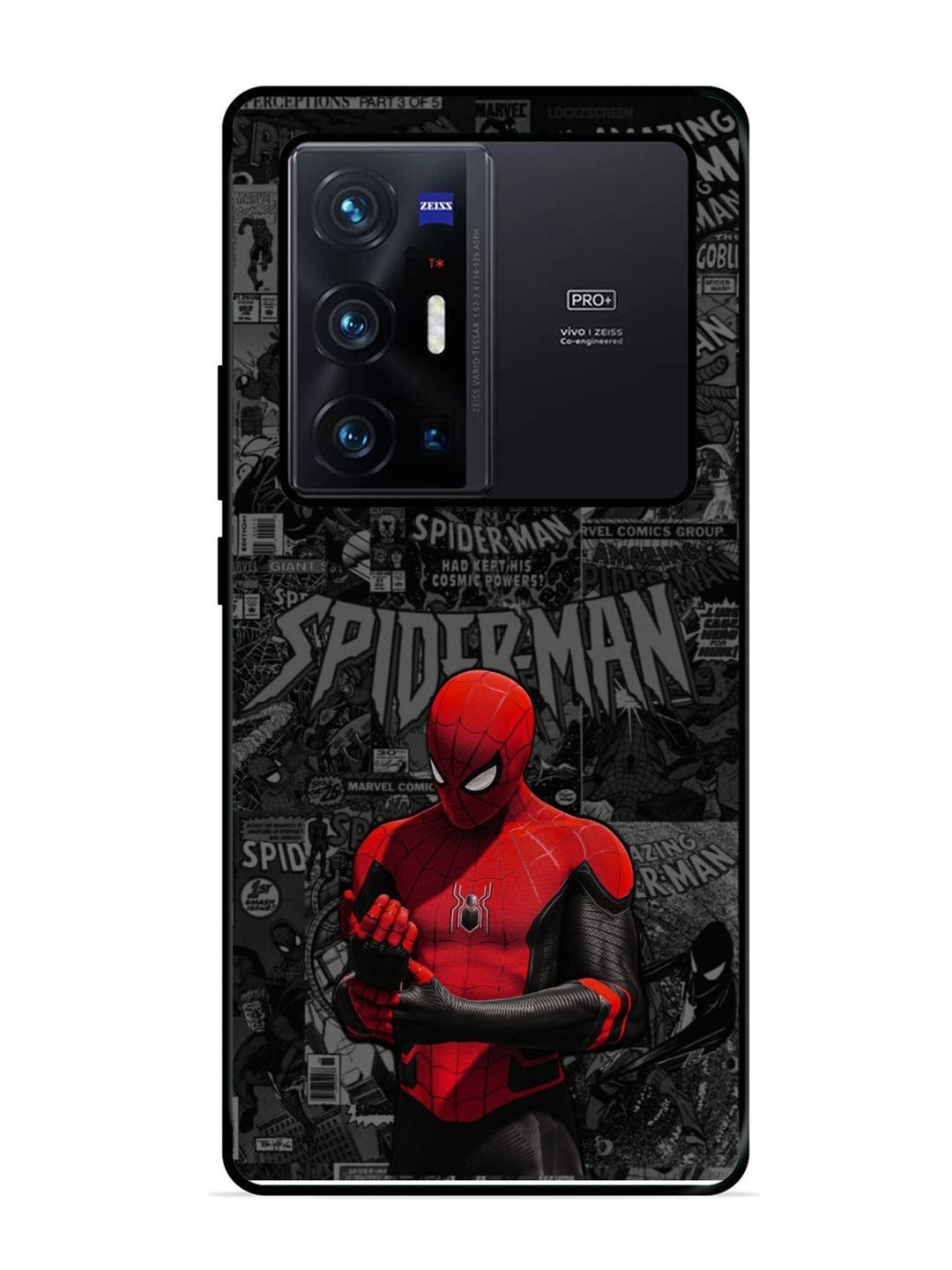 Vivo X70 Pro Plus Spiderman Highlighted on News Paper 2