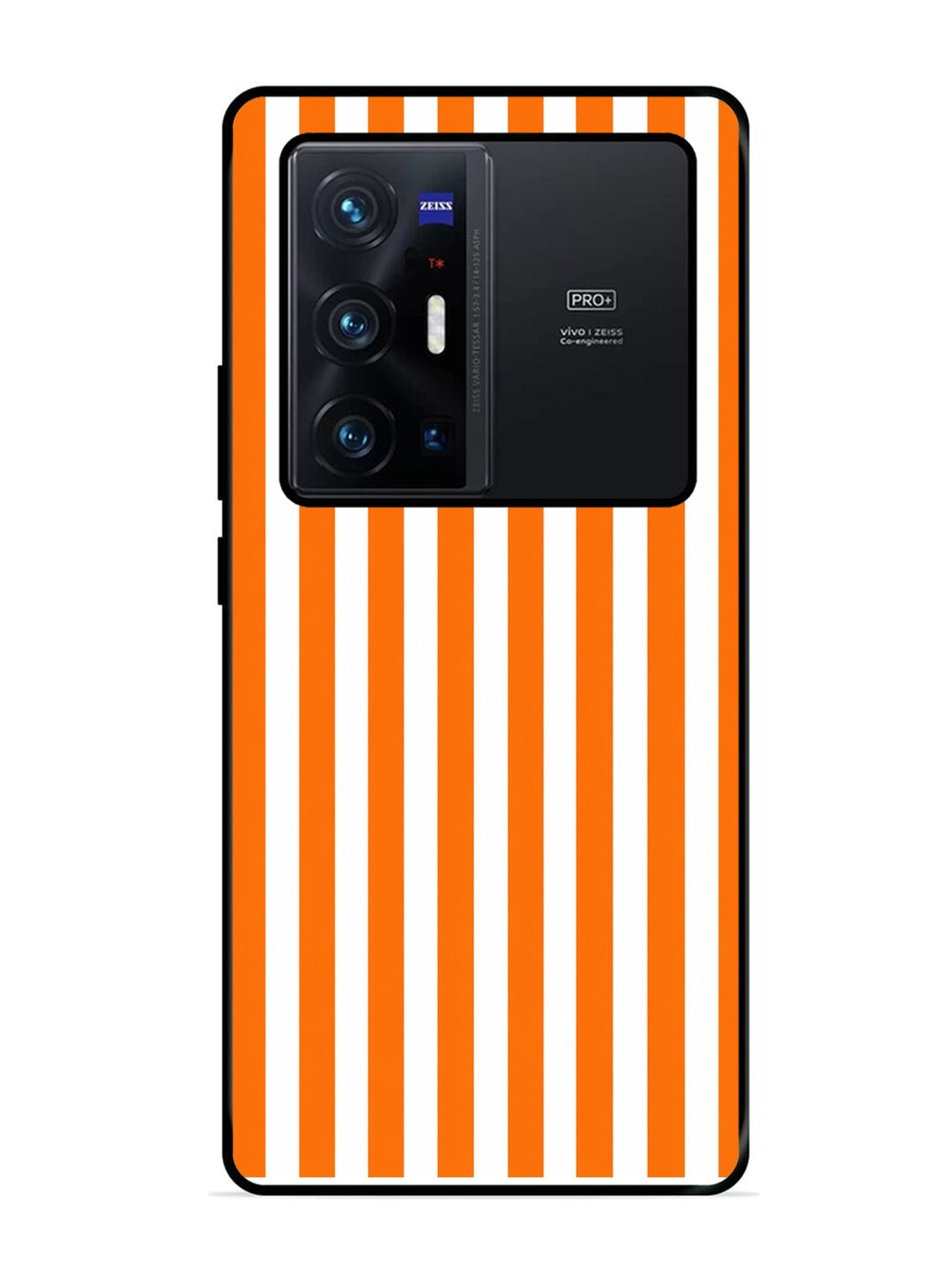 Vivo X70 Pro Plus Vertical Stripes Vivid Orange