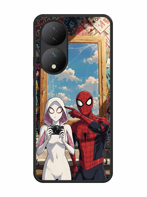 Vivo Y100 5G Spiderman and Spiderwoman