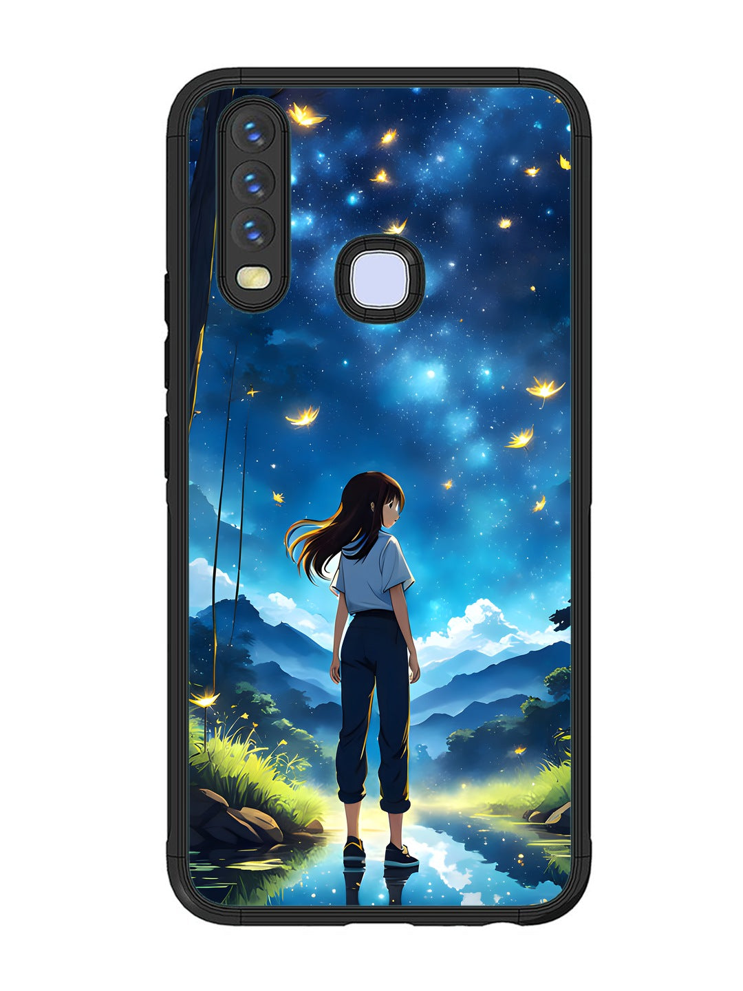 Vivo Y17 Girl In Beautiful Forest