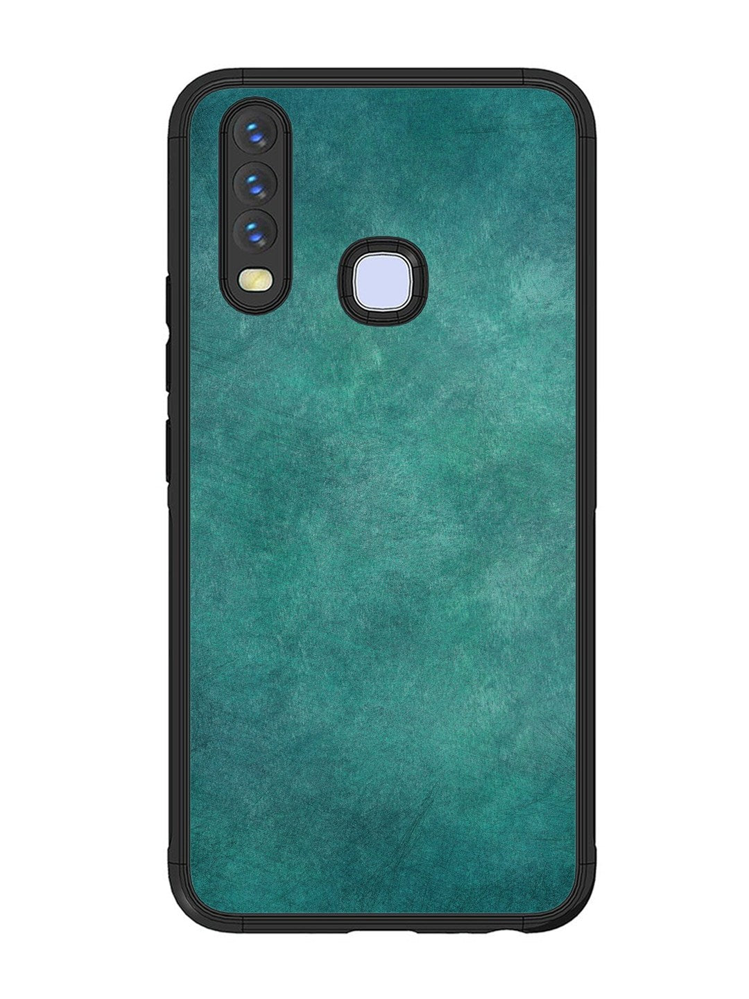 Vivo Y17 Jungle green with Scratches Marble