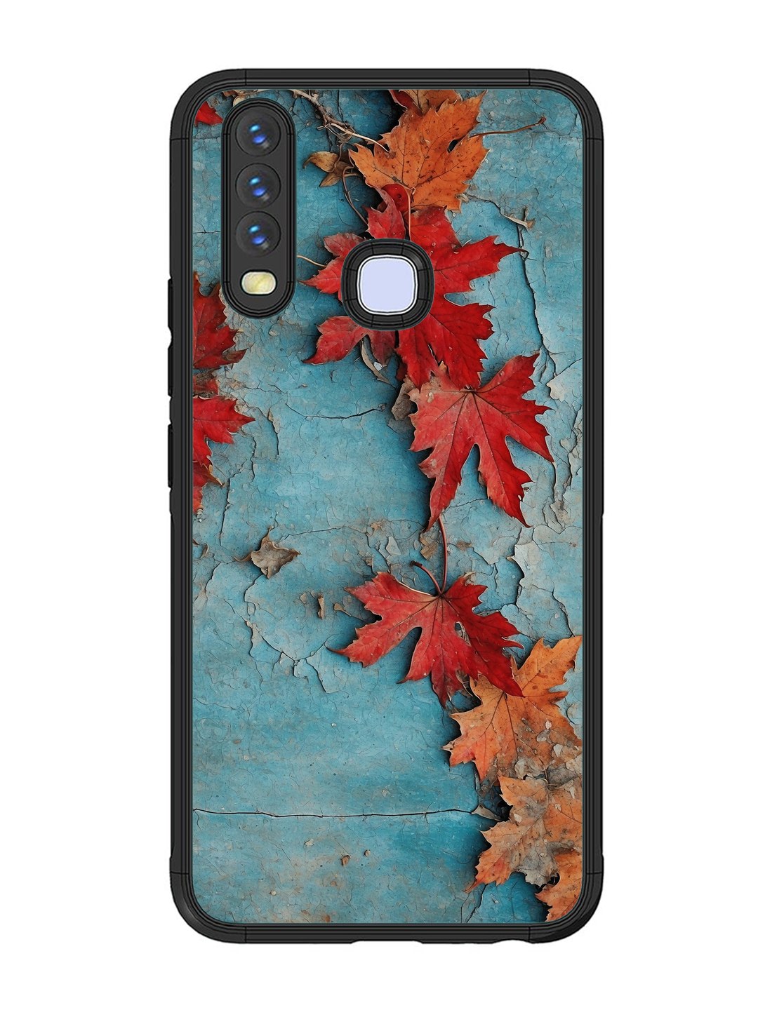 Vivo Y17 Autumn Leafs Marble