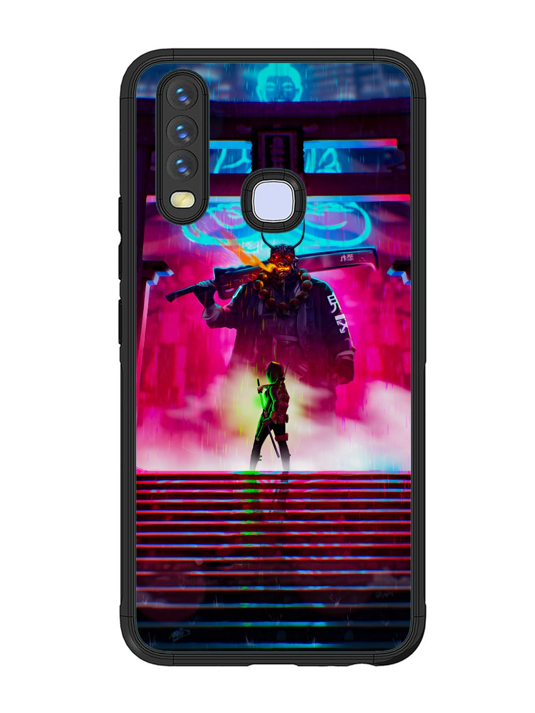 Vivo Y17 Cyberpunk Yokai Monster