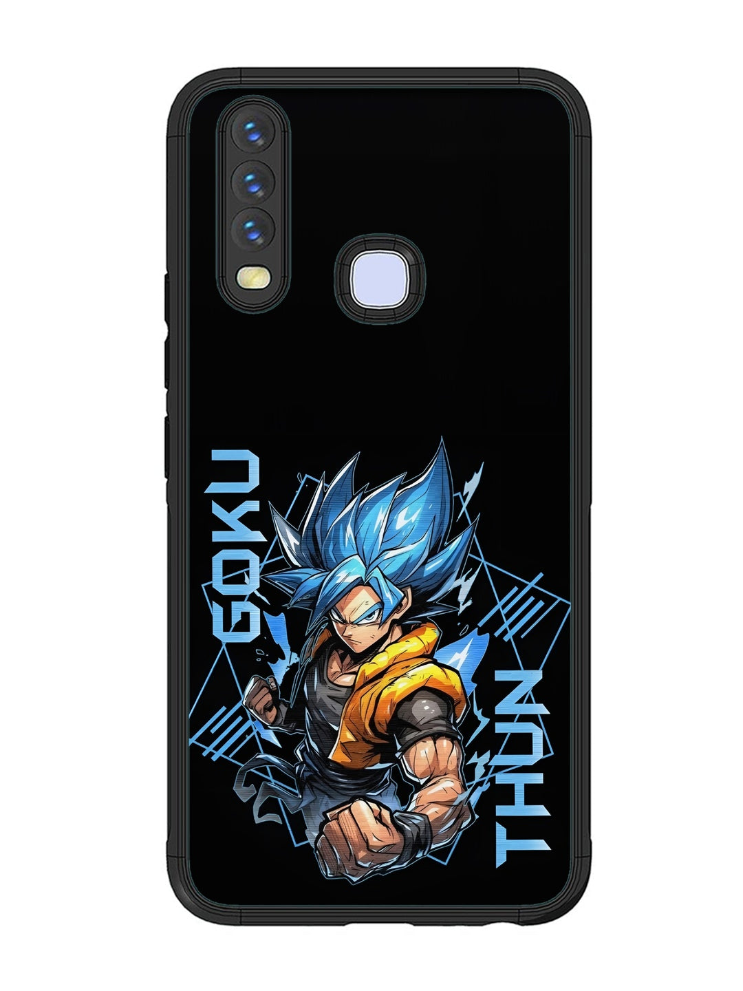 Vivo Y17 Street Fighter Goku God Form
