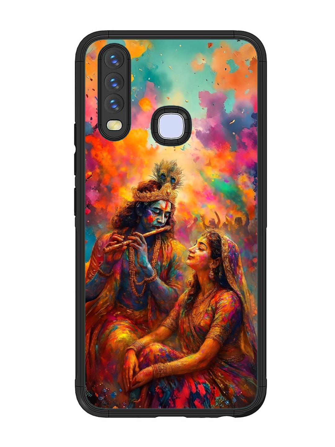 Vivo Y17 Radha Krishna Playing Flute