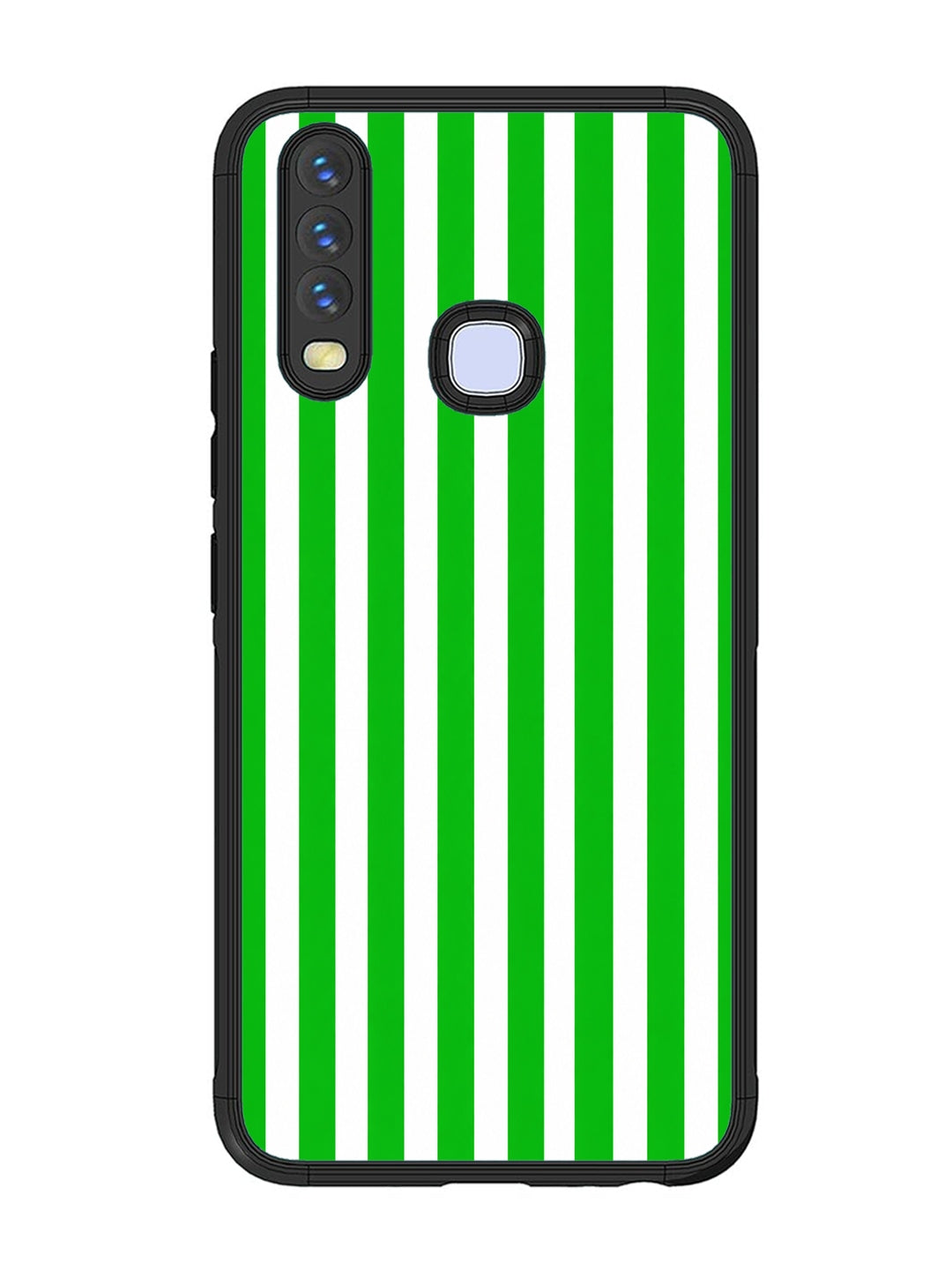 Vivo Y17 Vertical Stripes Vivid Green