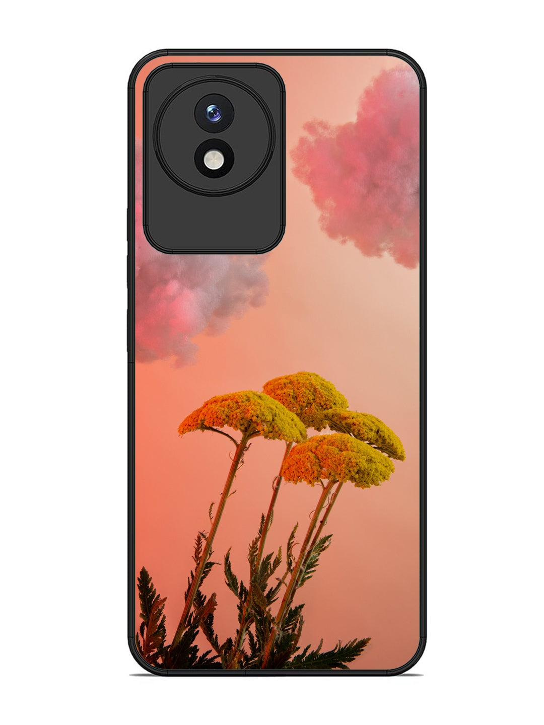Vivo Y02 Floral Sunset Blossom Sky