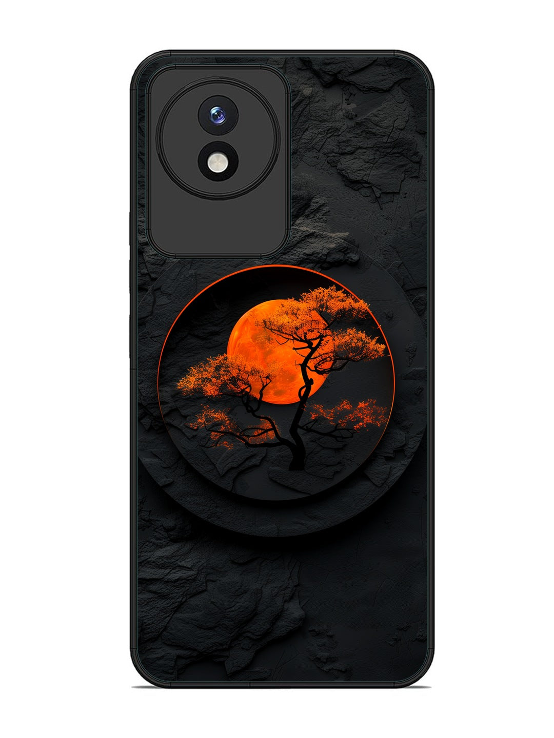 Vivo Y02 Dark knight Red Moon