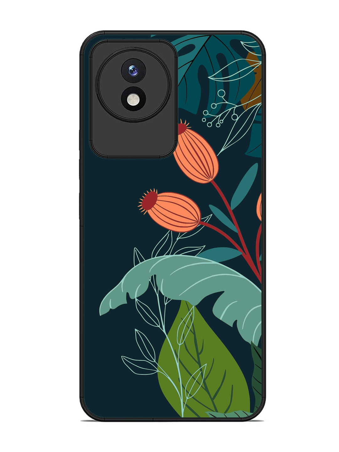 Vivo Y02 Plant Illustration