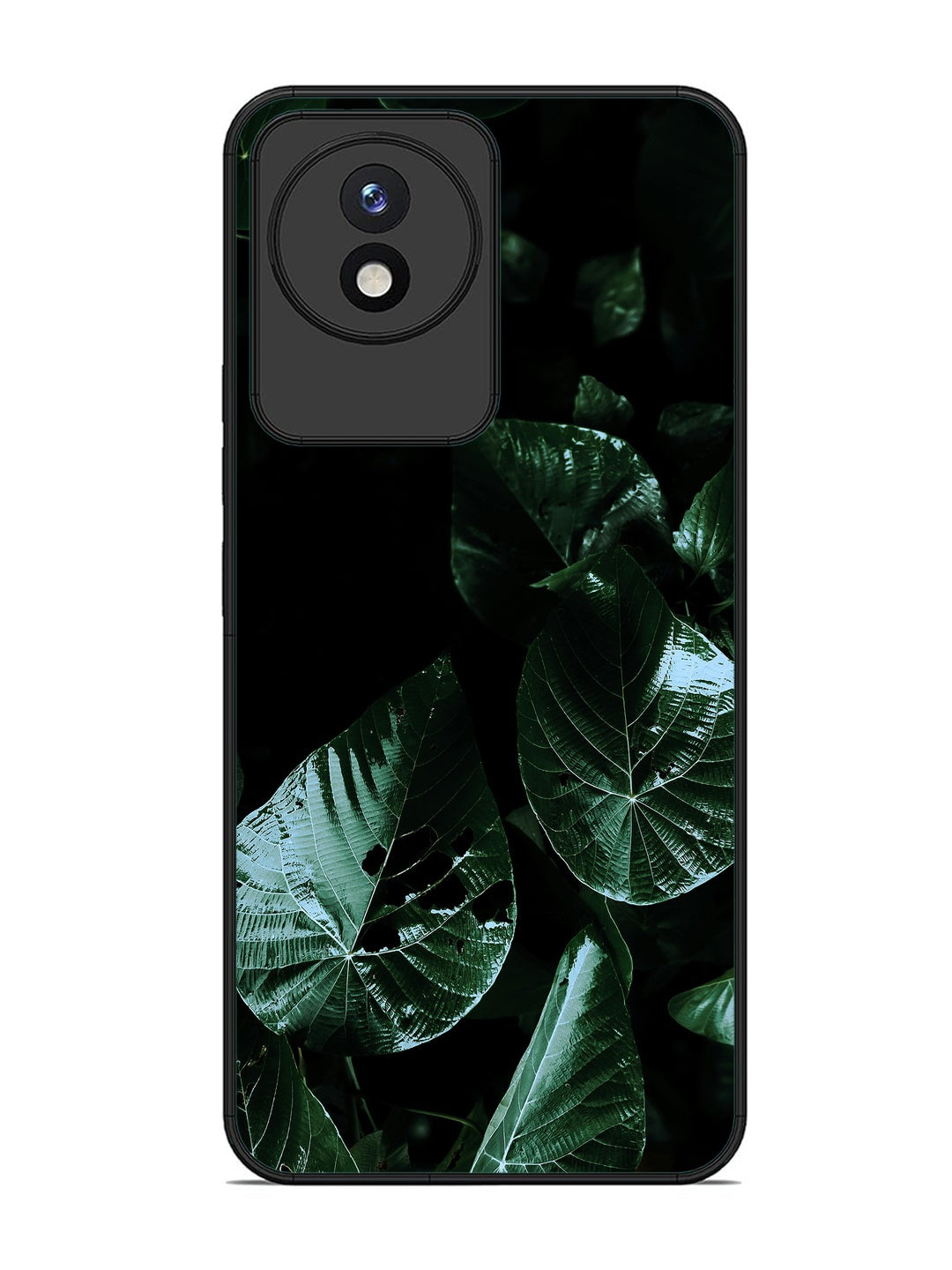 Vivo Y02 Leafs at night