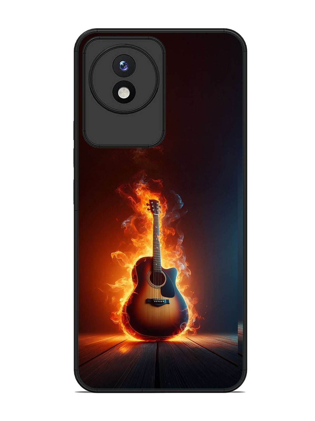 Vivo Y02 Fire Acoustic Guitar Stage Passion