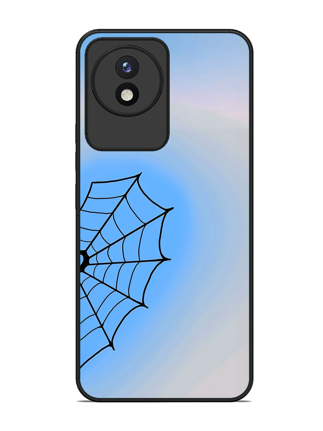 Vivo Y02 Spider Web Heart for Boys