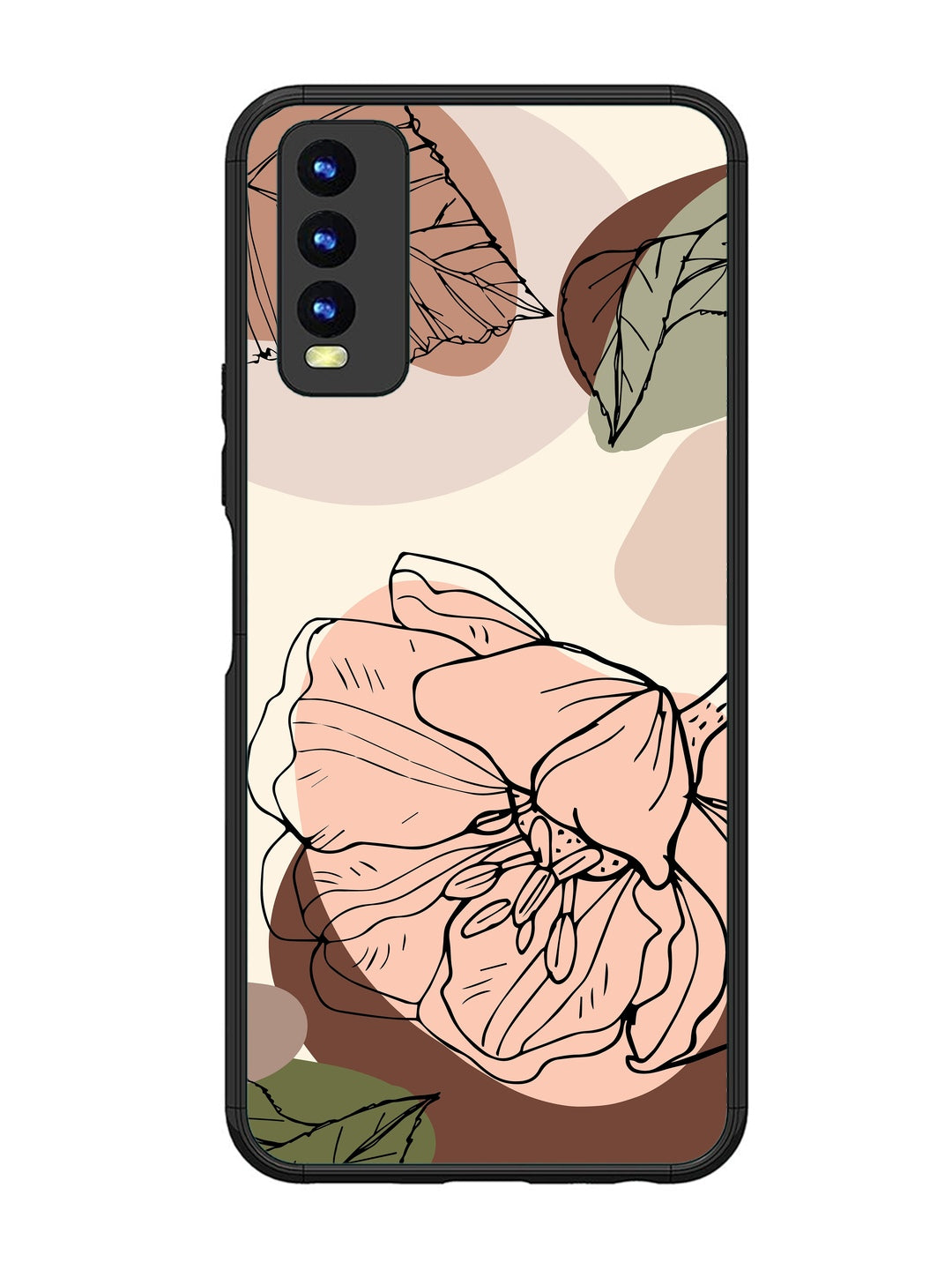 Vivo Y20 Floral Elegance, Portrait