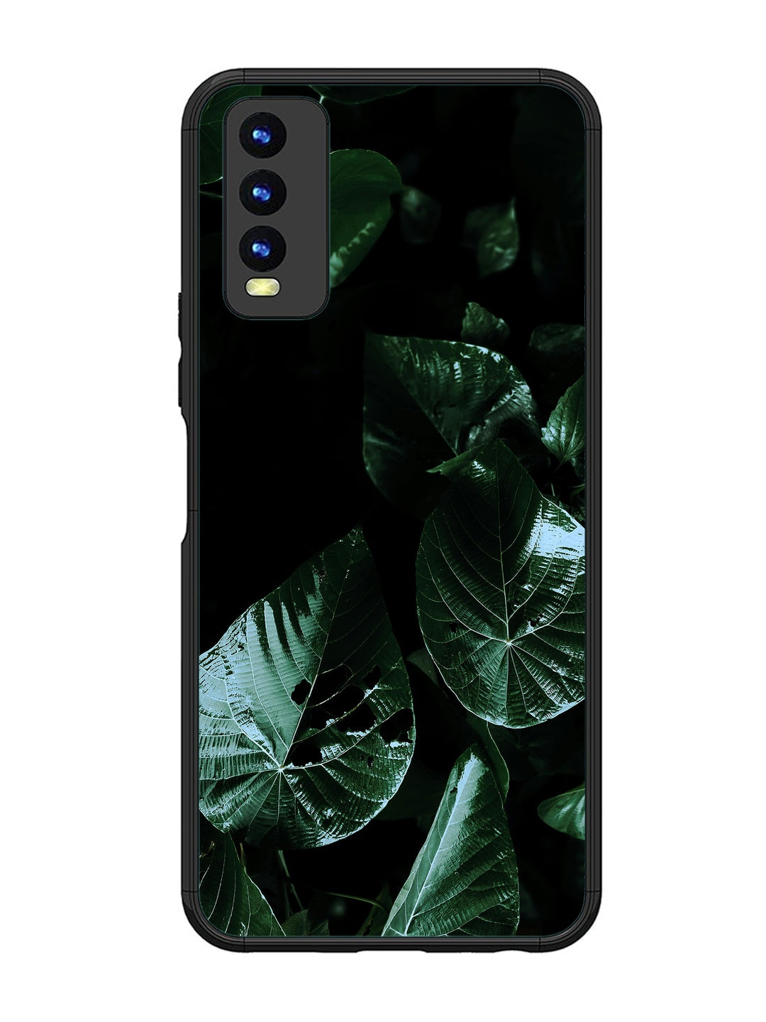 Vivo Y20 Leafs at night