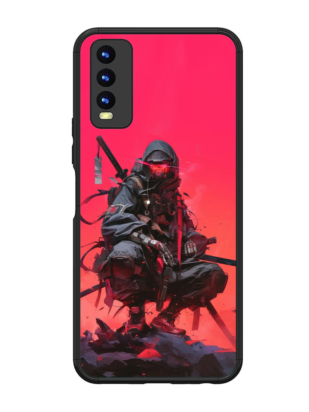 Vivo Y20 Cyberpunk Ninja Katana