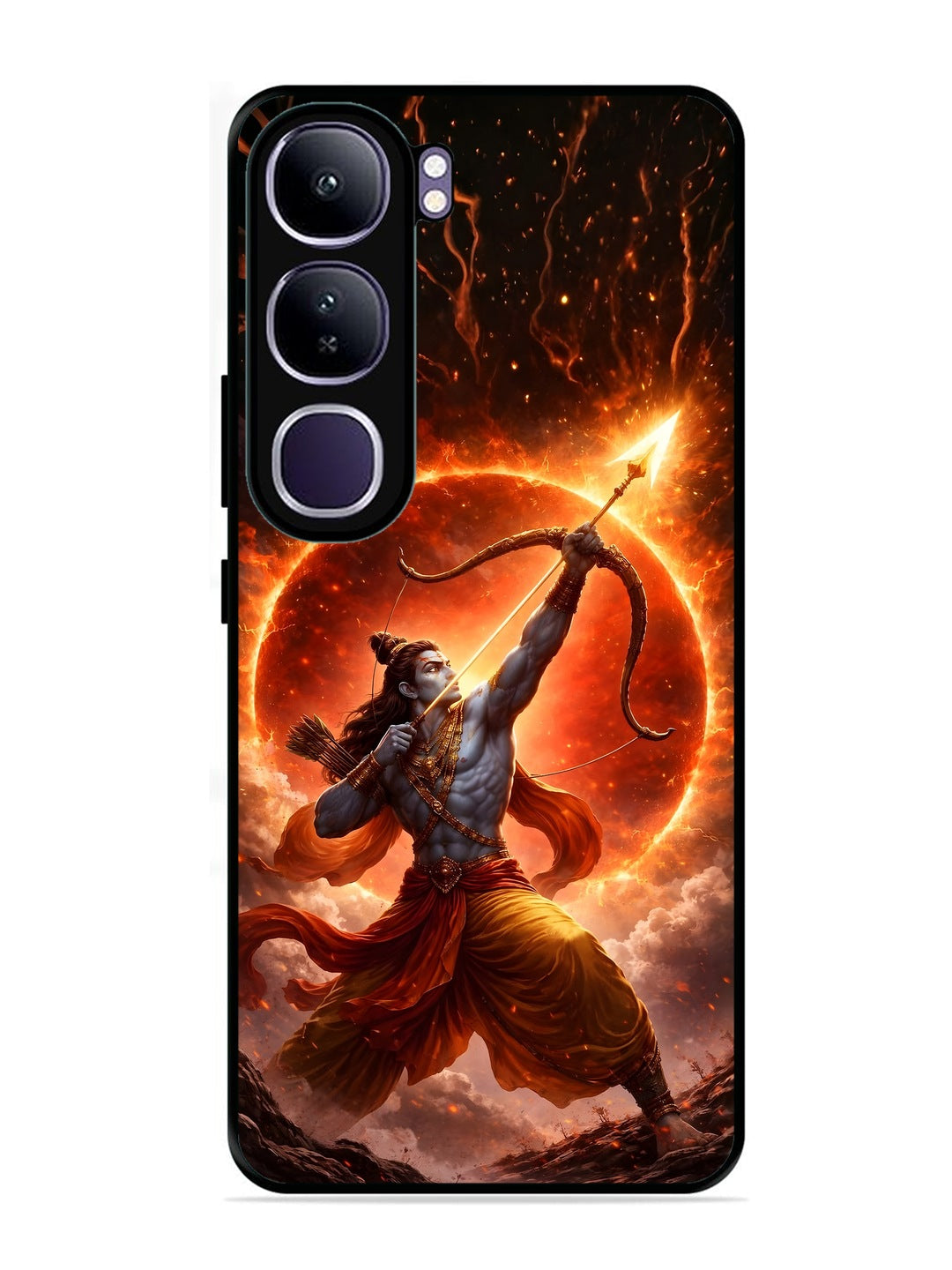 Vivo Y300 Lord Ram with Bow and arrow
