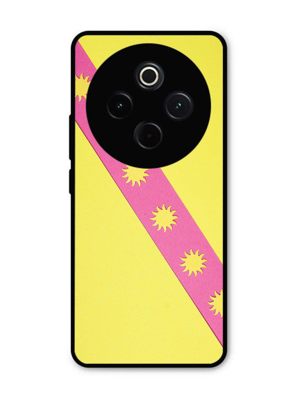 Vivo Y300 Pro 5G Pick Strip on Yellow Colour