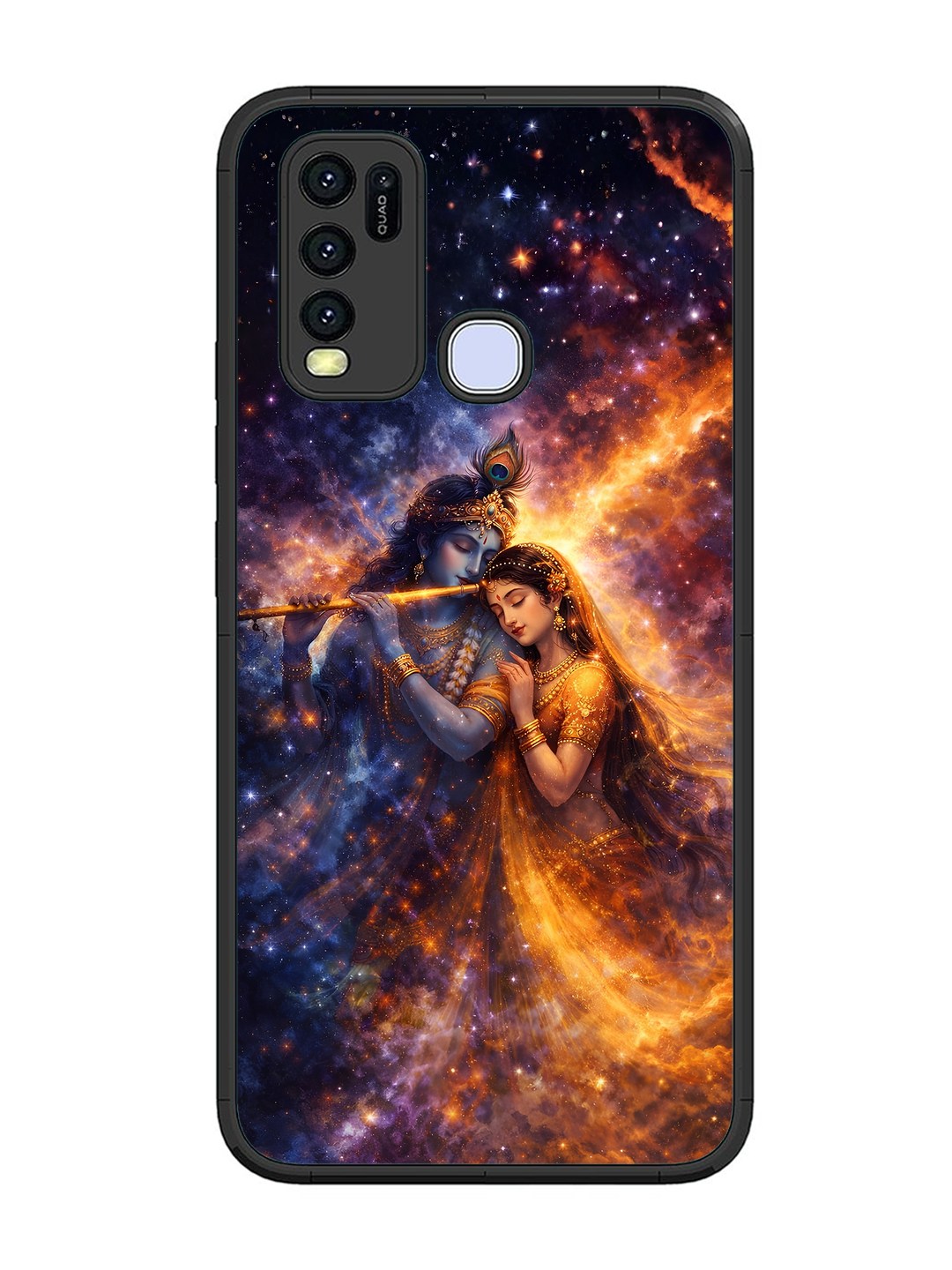 Vivo Y50 Radha Krishna Dancing on Flute