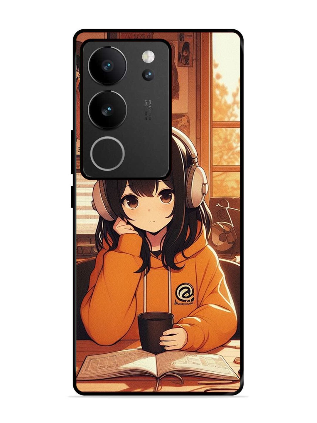 Vivo v29 pro 5g Cute Girl listening Music