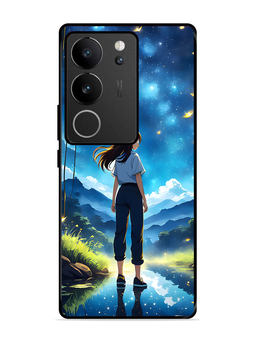 Vivo v29 5g Girl In Beautiful Forest